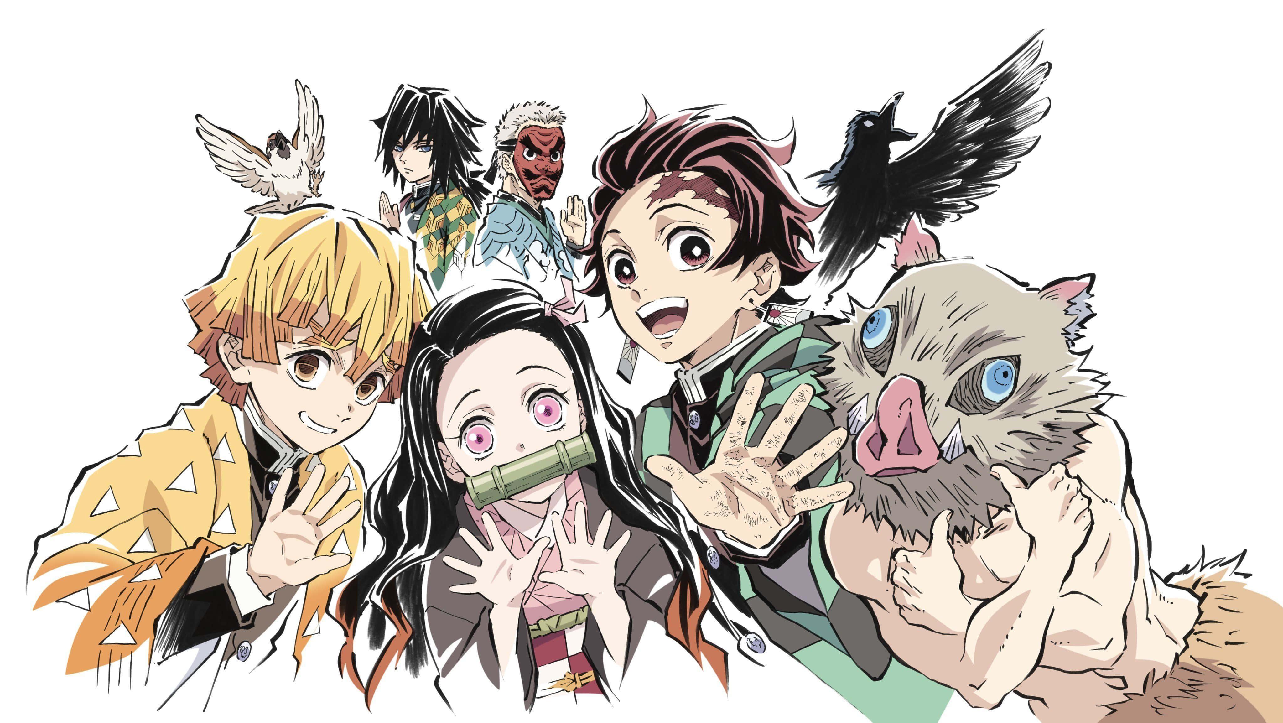 Join Tanjiro in a Journey of Self-Discovery — 4096x2308 wallpaper