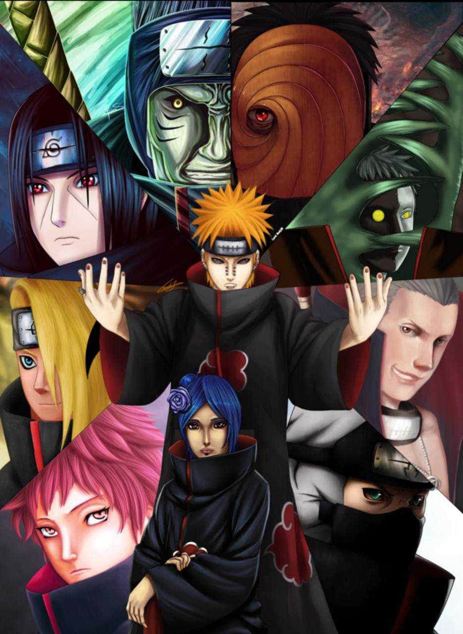 Join the Akatsuki and Conspire Your Master Plan — 935x1280 wallpaper