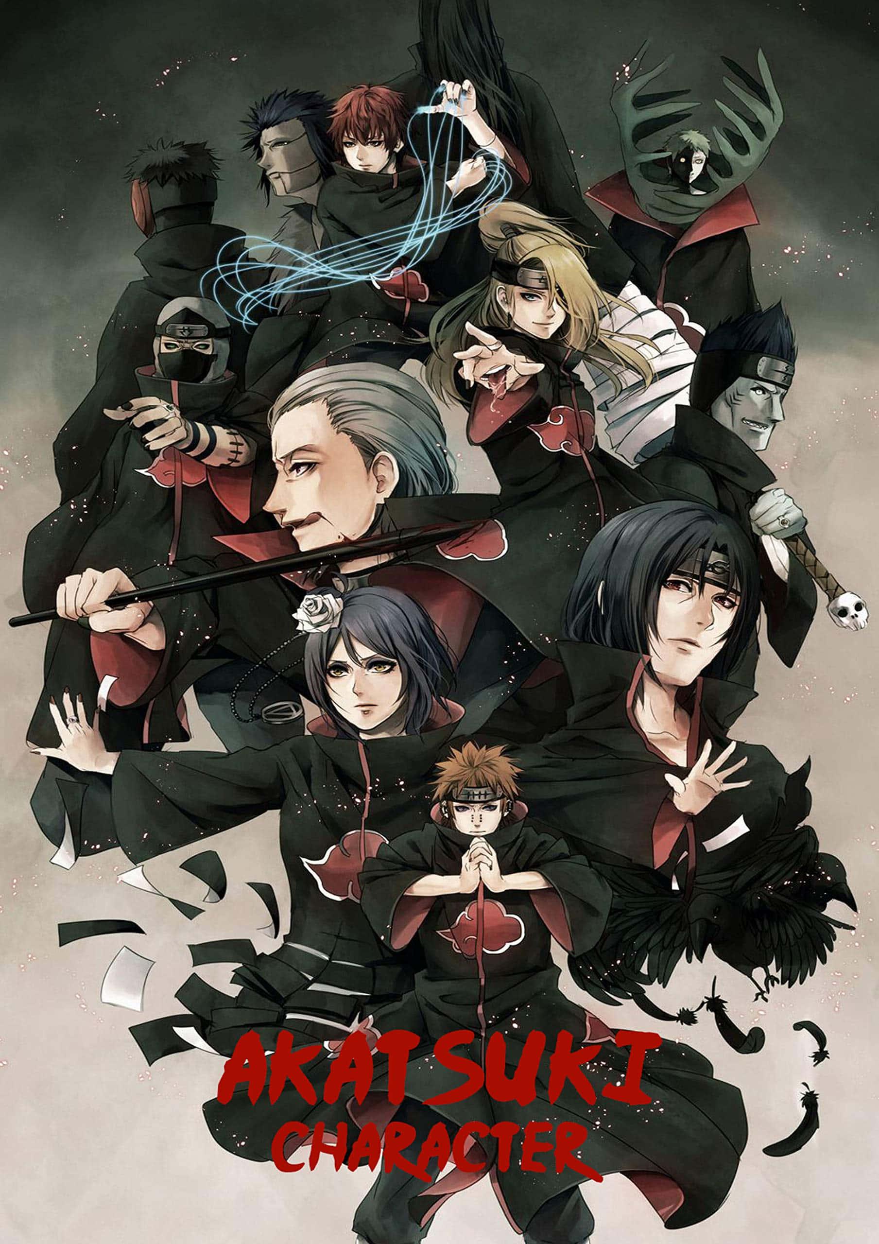 Join the Akatsuki and sow the seeds of Disorder — 1809x2560 wallpaper