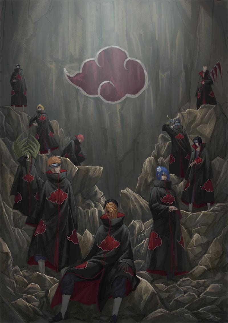 Join the Akatsuki, unleash your full potential — 800x1131 wallpaper