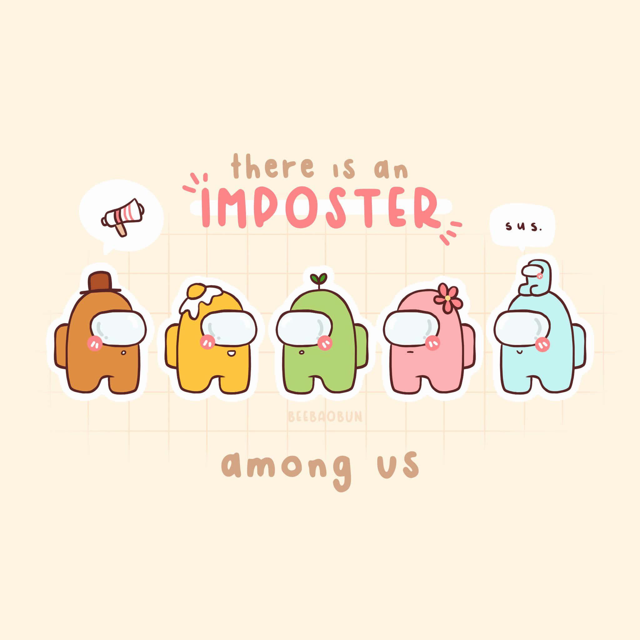 Join The Crew Of Among Us — 2048x2048 wallpaper