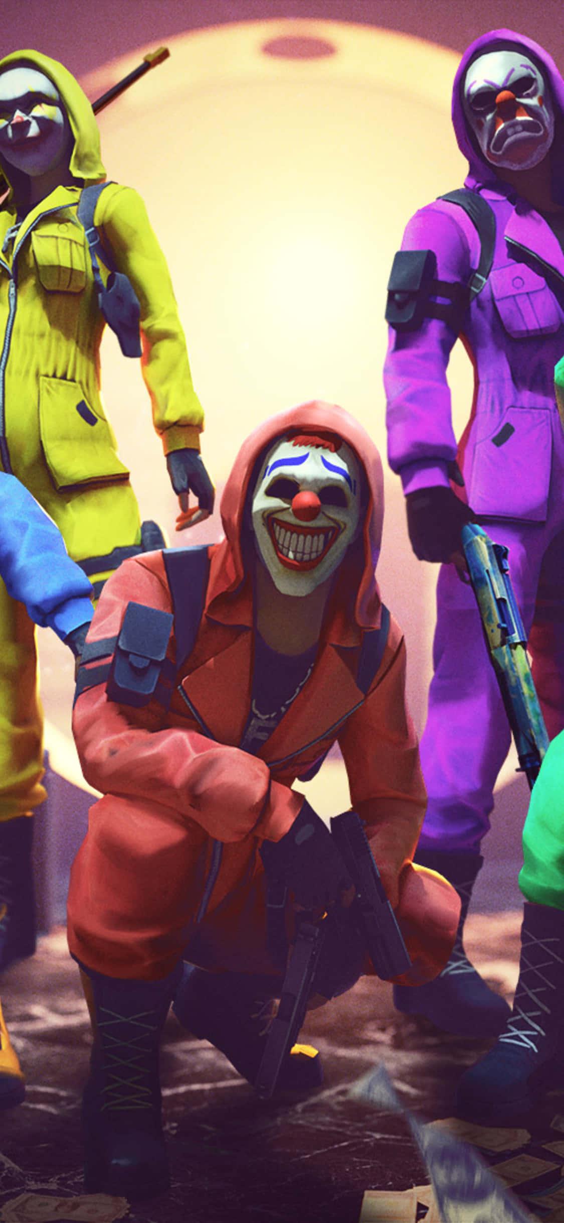 Join the explosion of energy that is Hip Hop Free Fire — 1125x2436 wallpaper