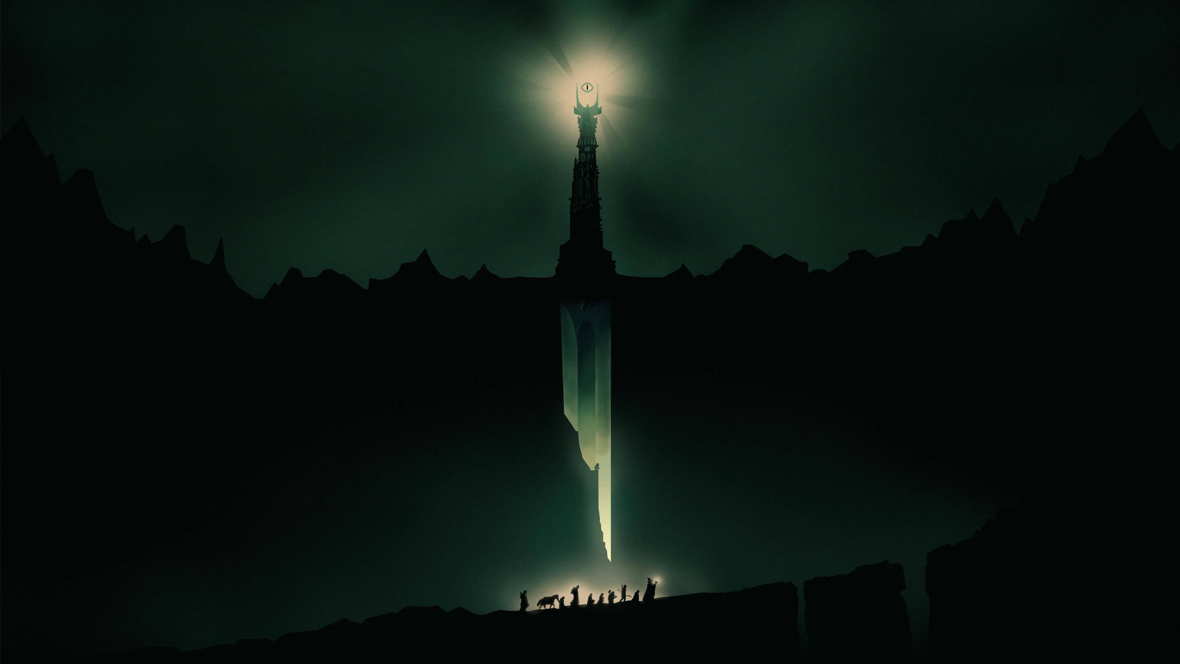 Join the fellowship and experience the epic adventure of The Lord of the Rings — 3840x2160 wallpaper