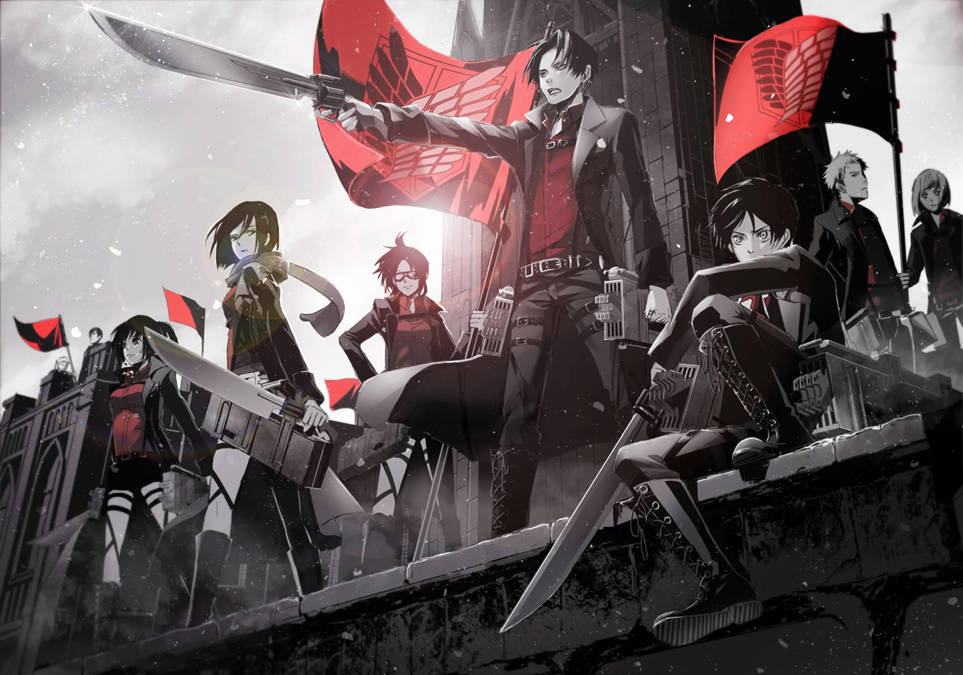 Join the Survey Corps and Fight Back Against the Titans — 1920x1347 wallpaper