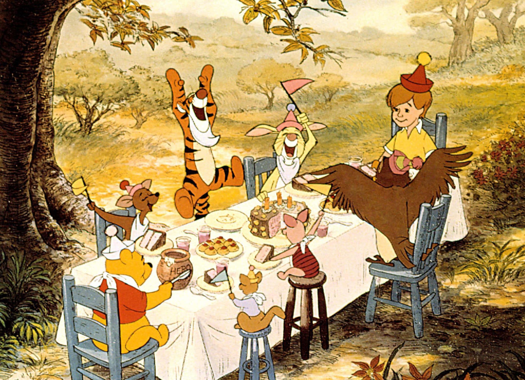 Join Winnie The Pooh on his adventures! — 2145x1556 wallpaper