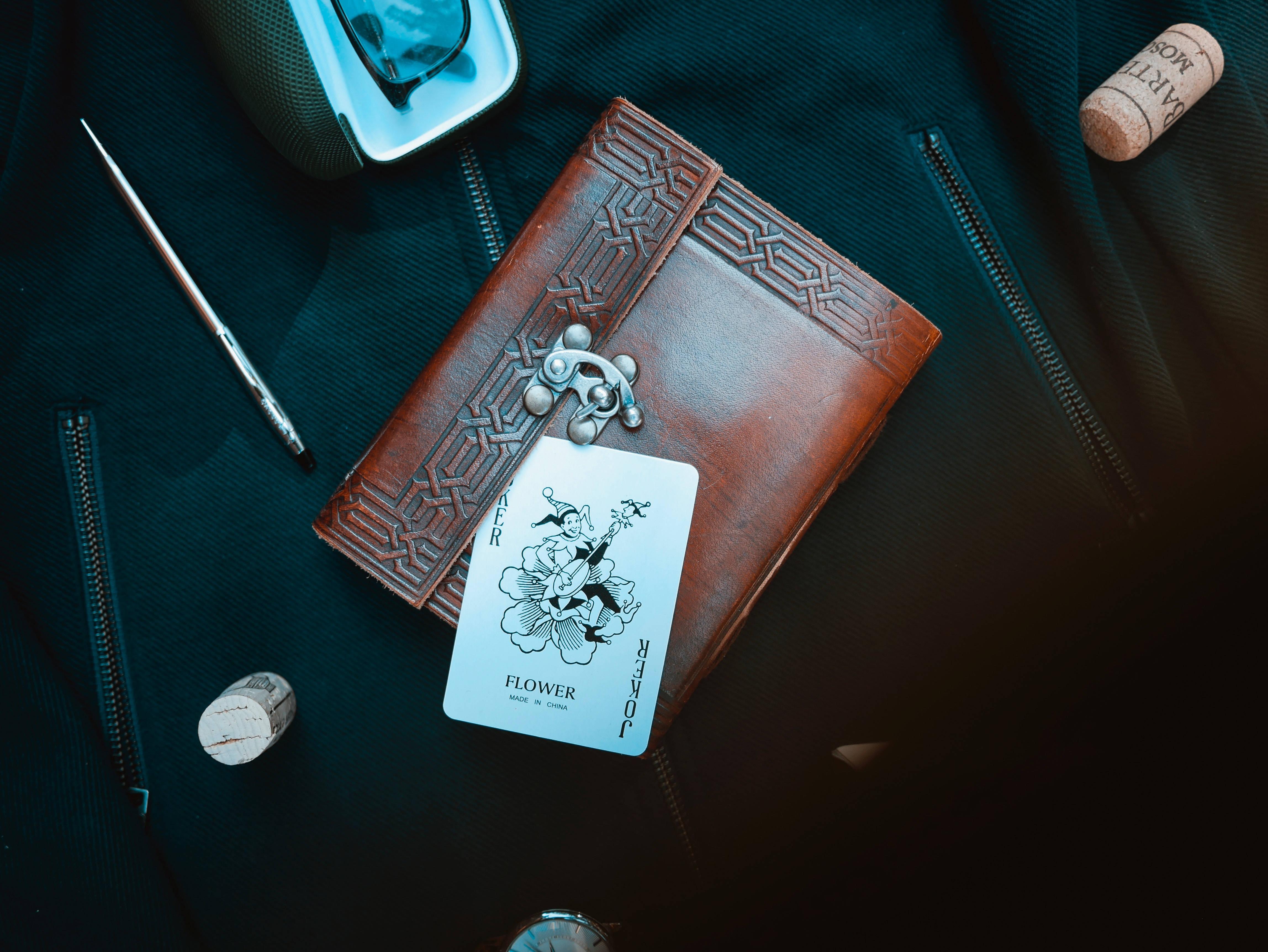 Joker Card And Wallet — 4592x3448 wallpaper