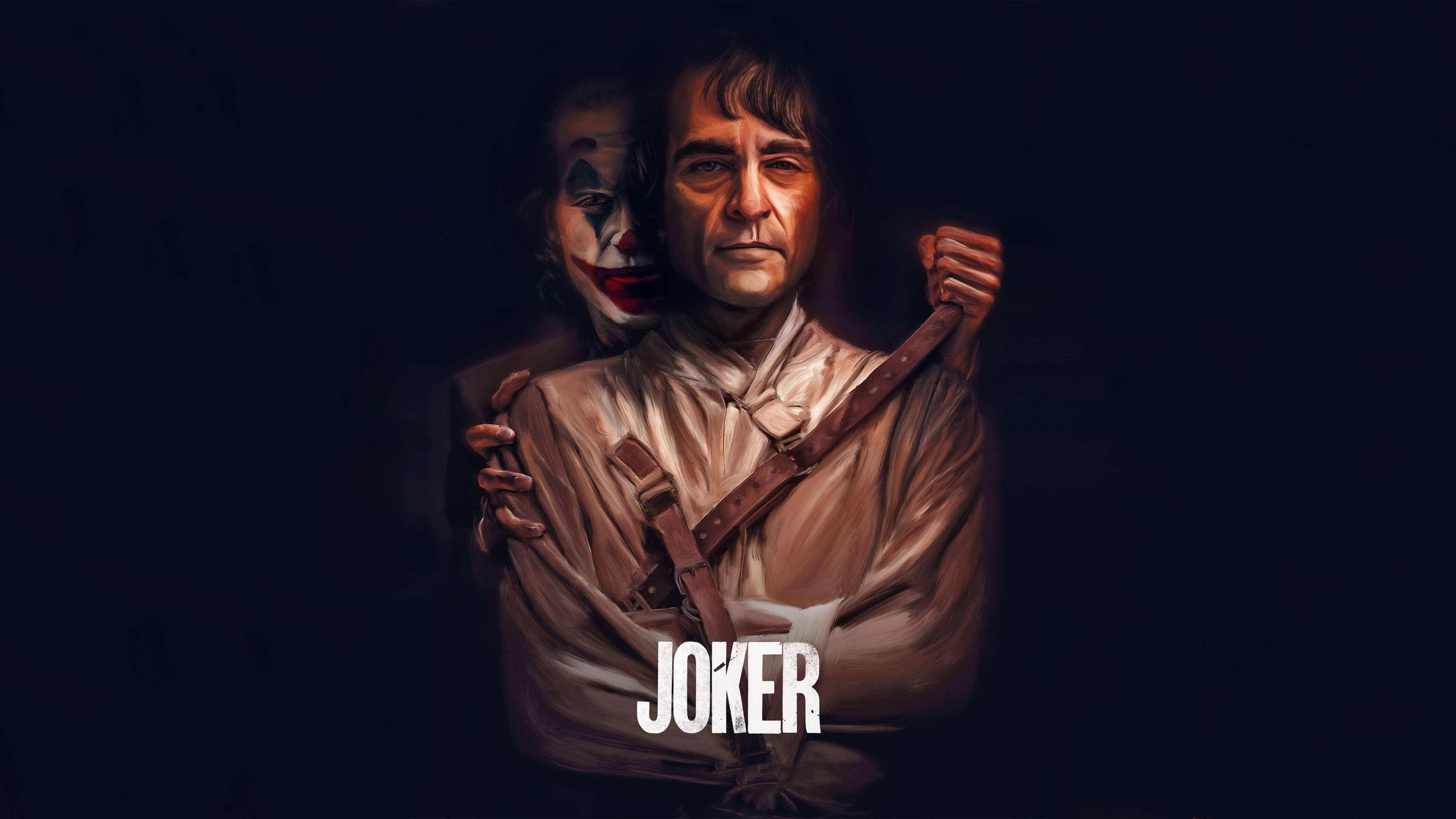 Joker Dark Joaquin Phoenix — 5120x2880 wallpaper