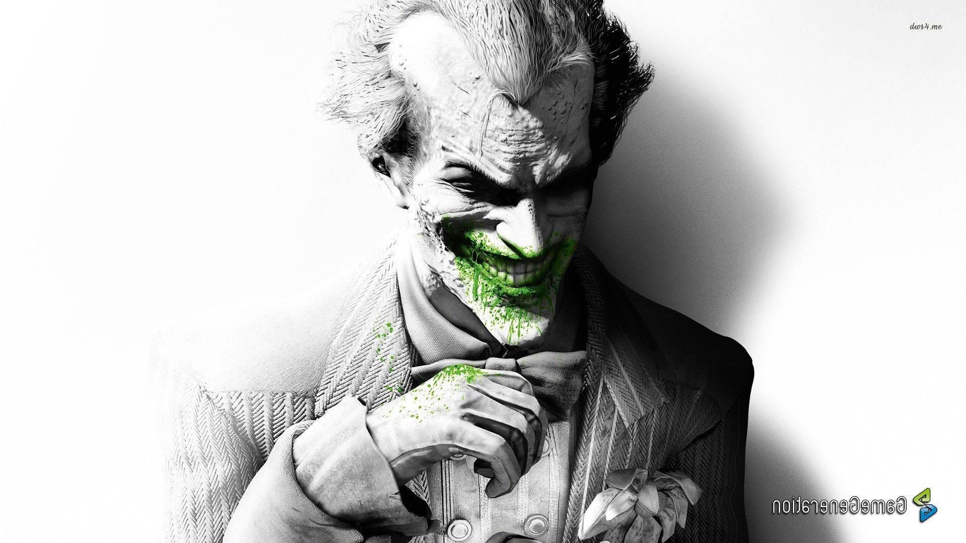 Joker Green Grey — 1920x1080 wallpaper