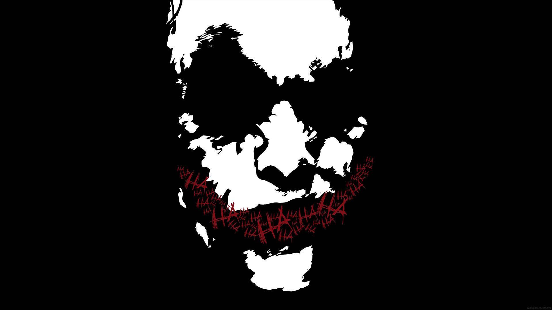 Joker Minimalist Art — 1920x1080 wallpaper