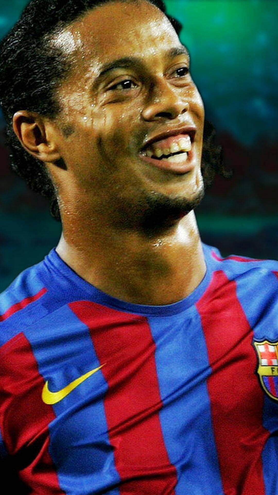 Jolly Face Ronaldinho — 1080x1920 wallpaper