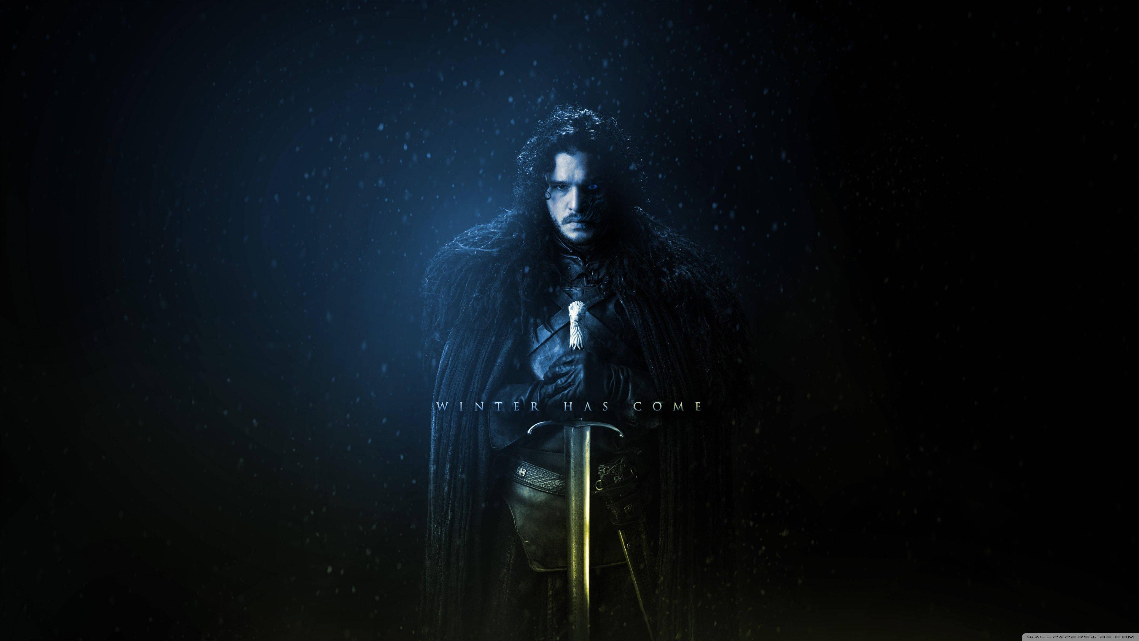 Jon Snow - Lord Commander of the Night's Watch — 3840x2160 wallpaper