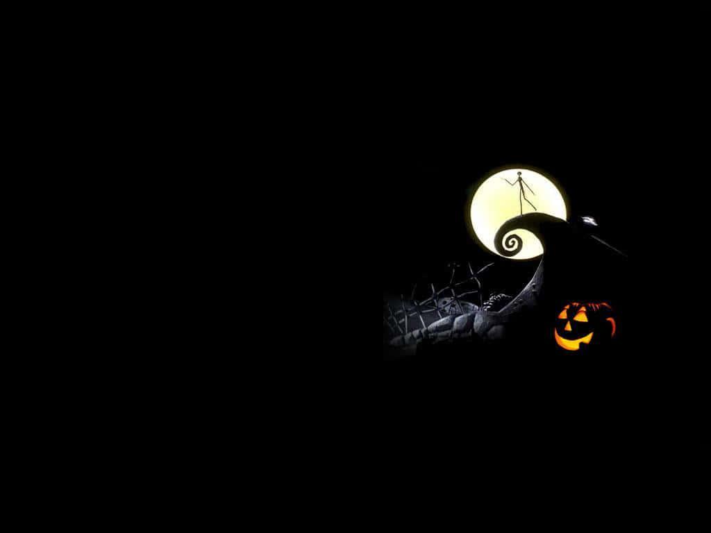 Journey to a Spooky Christmas Town — 1024x768 wallpaper