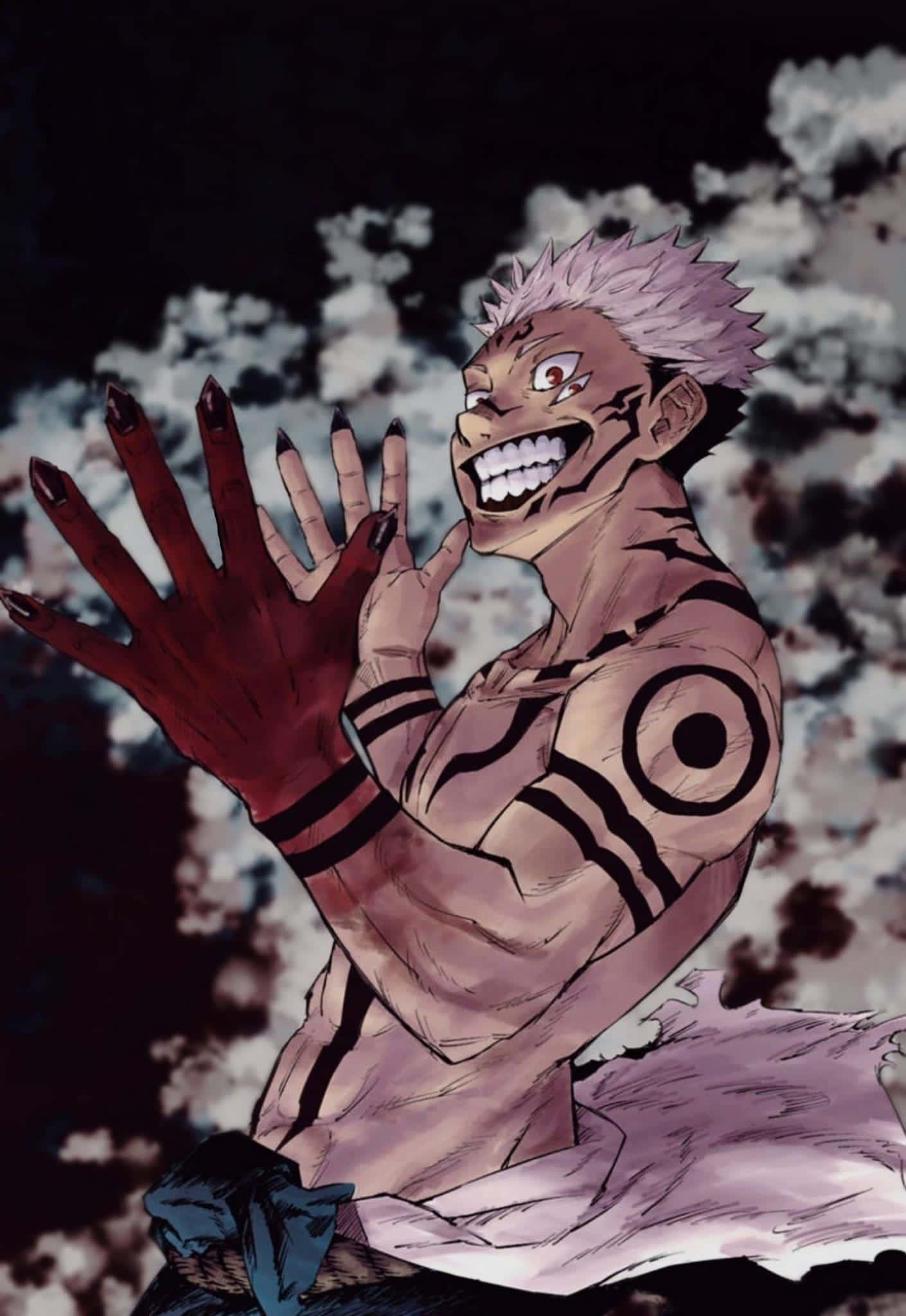 Jujutsu Kaisen background — 1410x2048 wallpaper