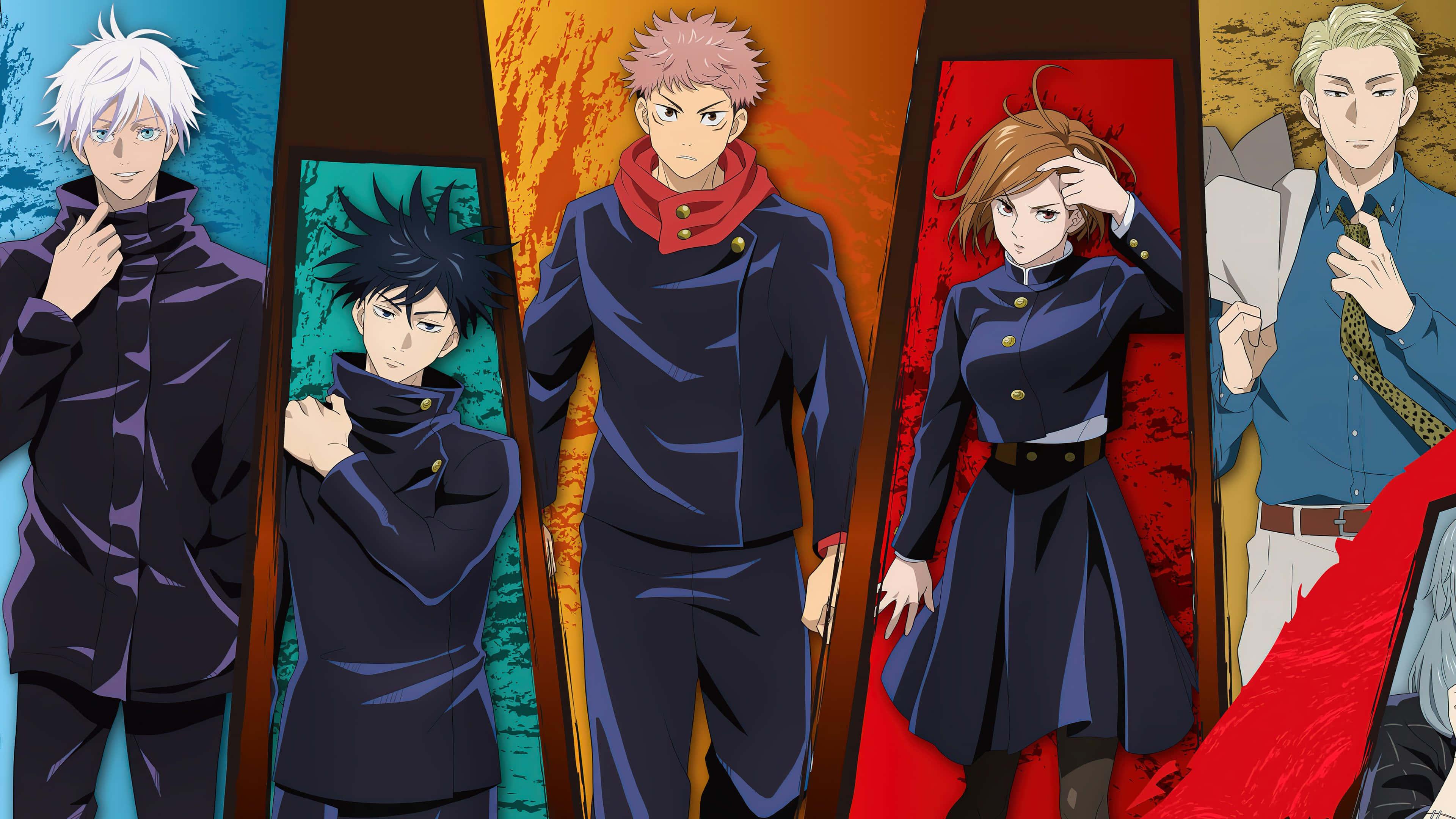 Jujutsu Kaisen background — 3840x2160 wallpaper