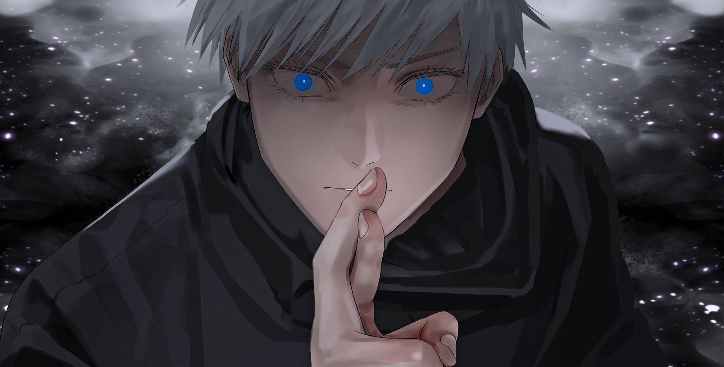 Jujutsu Kaisen Gojo Domain Expansion — 2331x1181 wallpaper