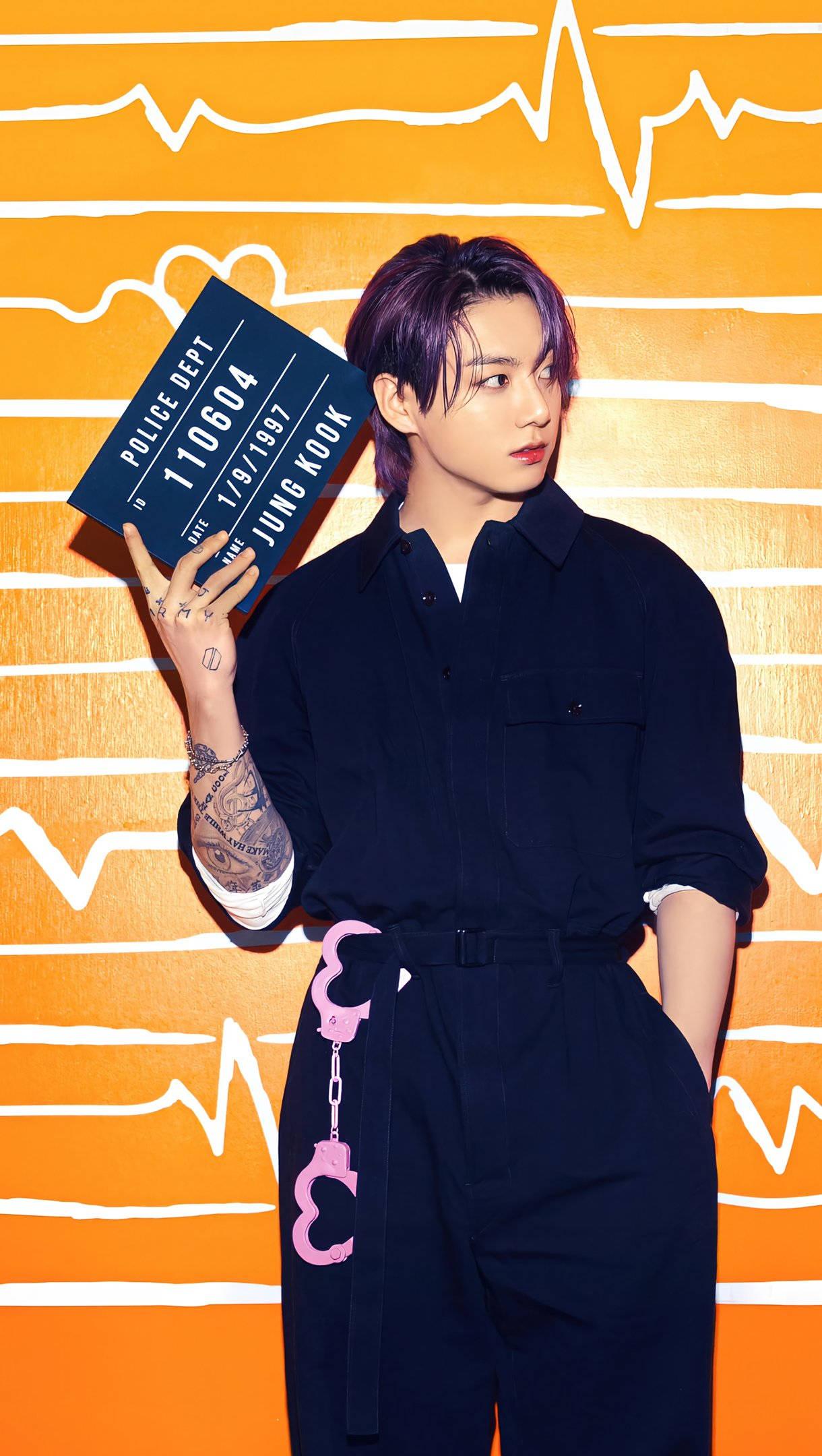Jungkook Butter Criminal Concept — 1220x2160 wallpaper