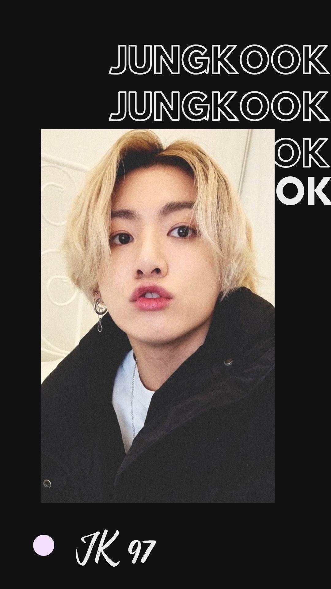 Jungkook In Blonde Hair — 1080x1920 wallpaper
