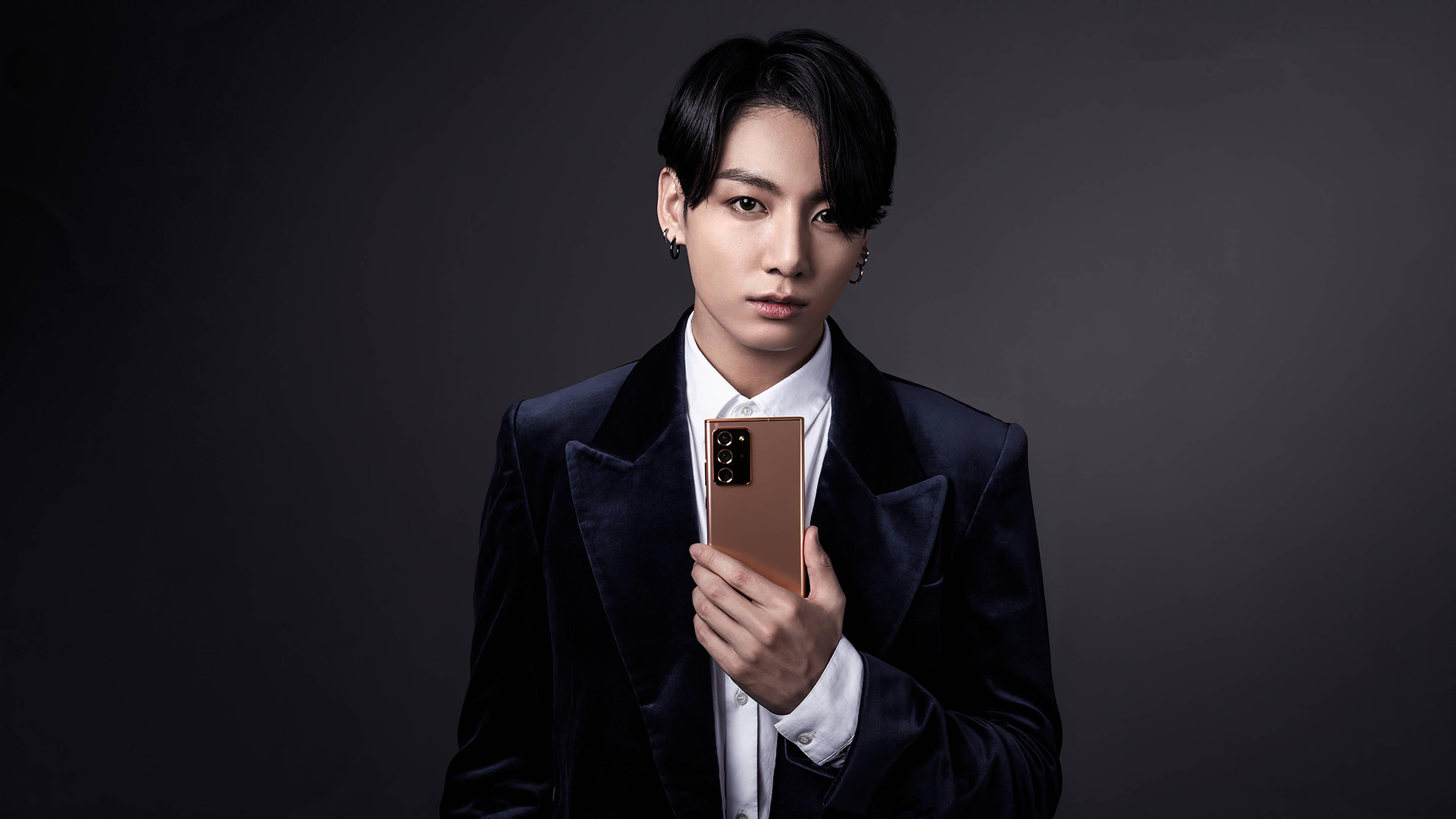 Jungkook Samsung Poster — 3840x2160 wallpaper
