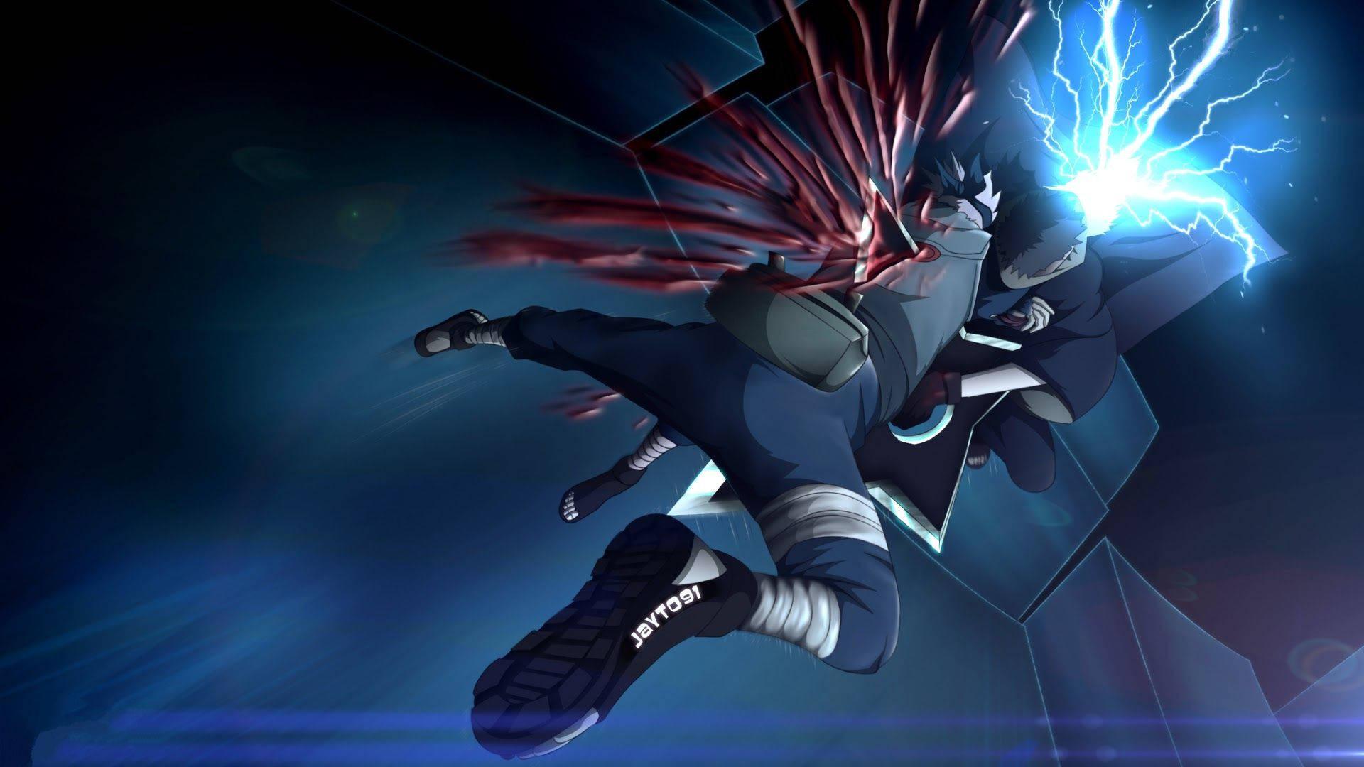 Kakashi Hatake in motion