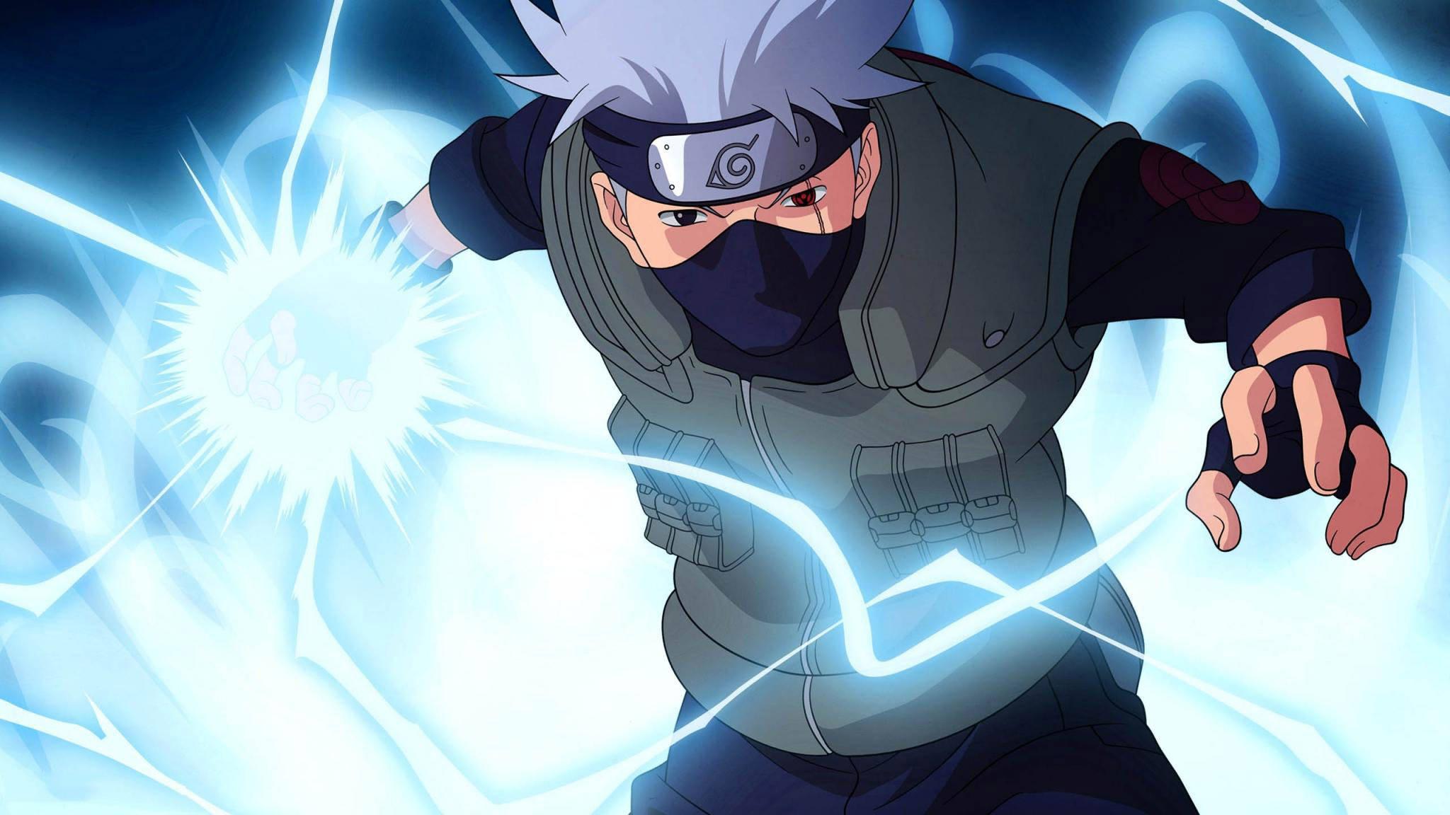 Kakashi PFP Lightning Cutter — 2048x1152 wallpaper
