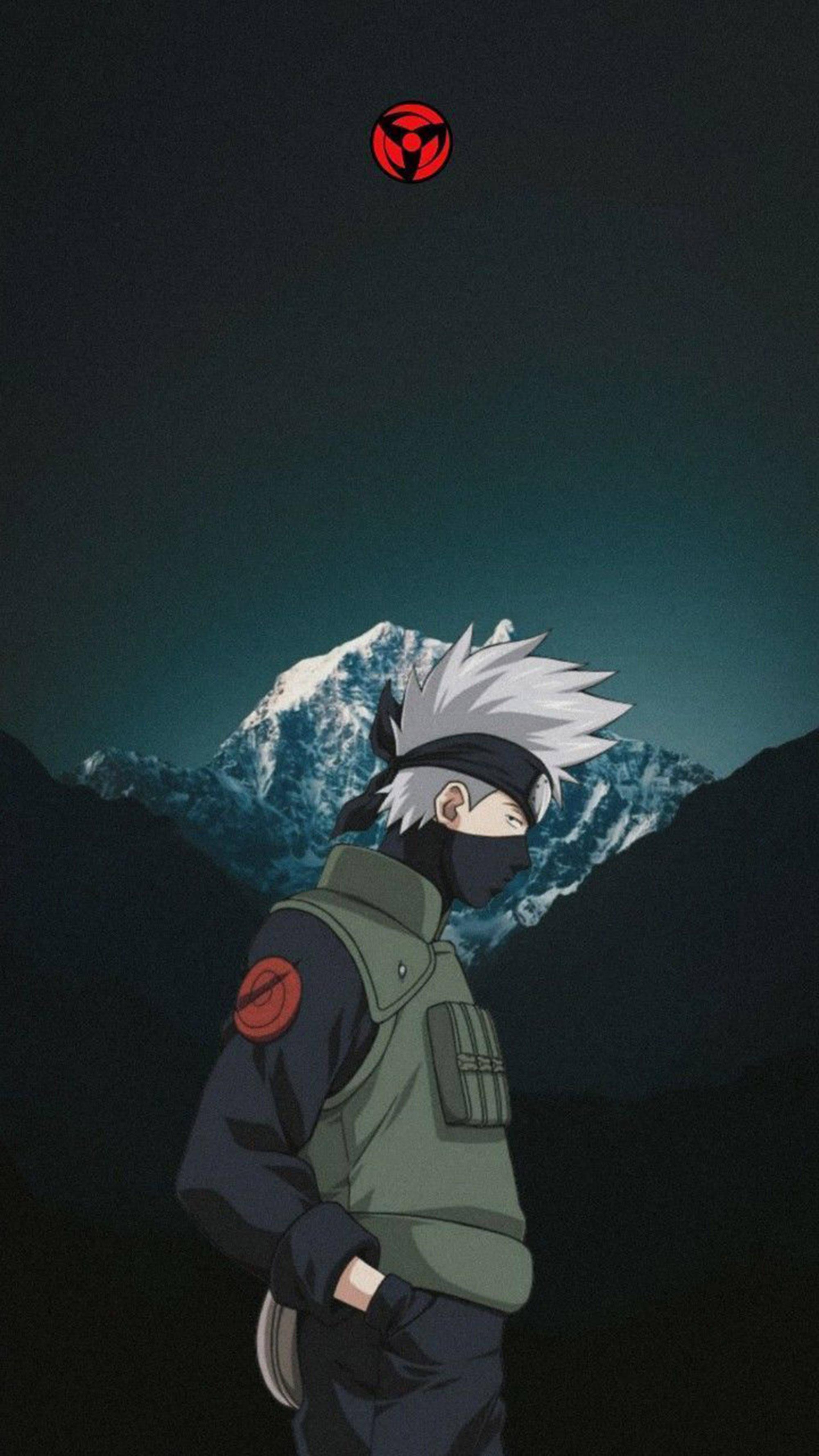 Kakashi PFP Mountain Art — 2000x3556 wallpaper