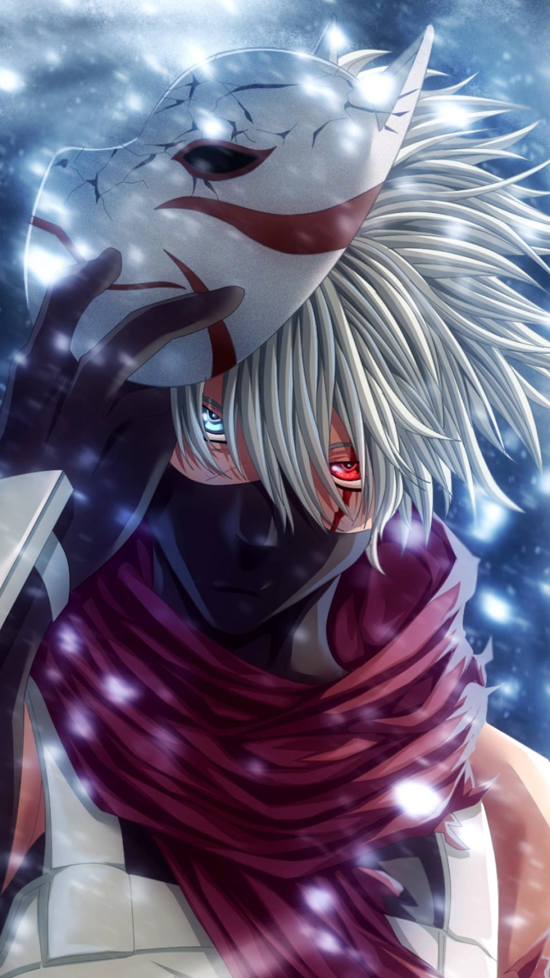 Kakashi PFP Winter Art — 1920x3413 wallpaper