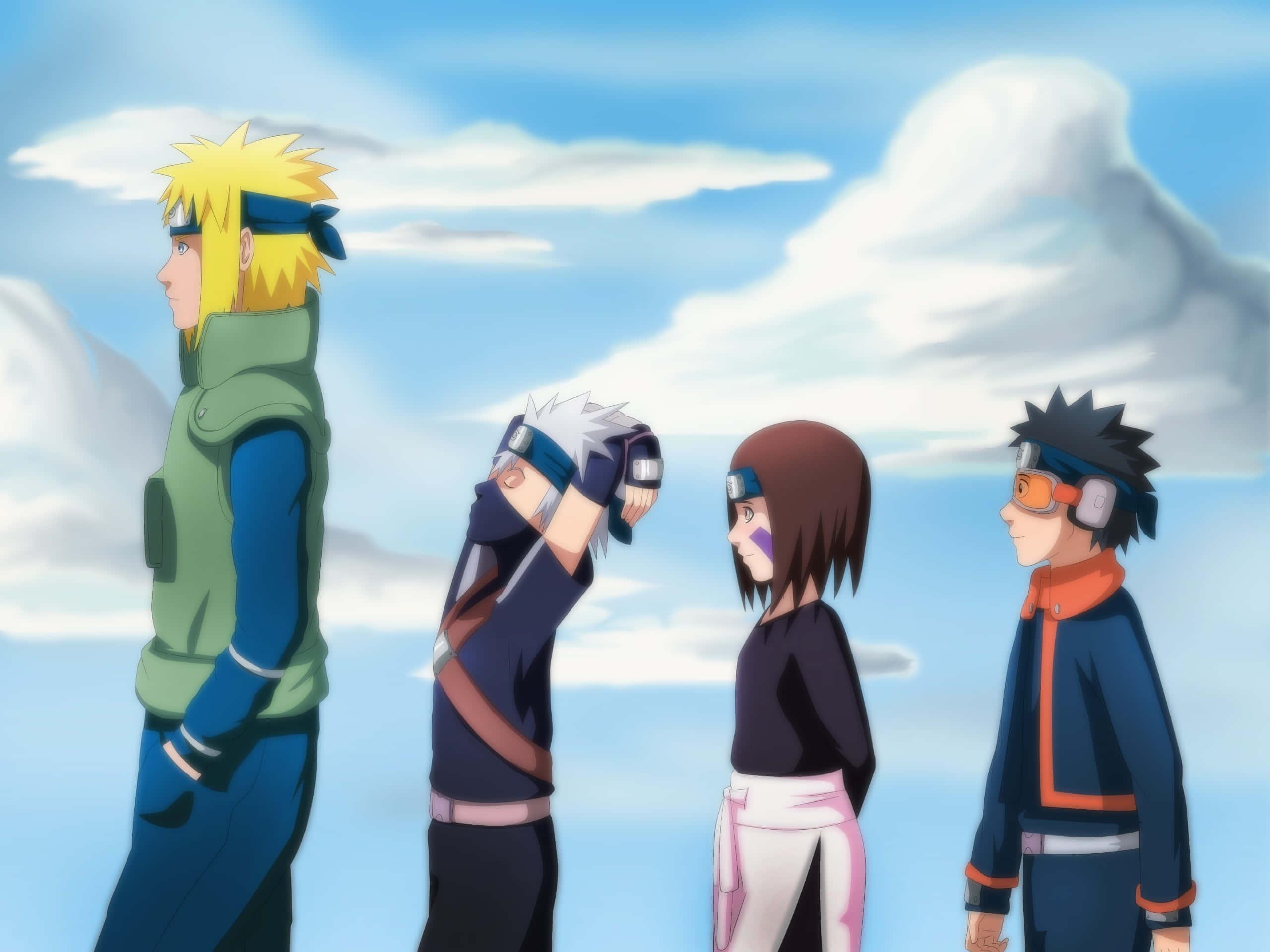 Kakashi With Minato Picture