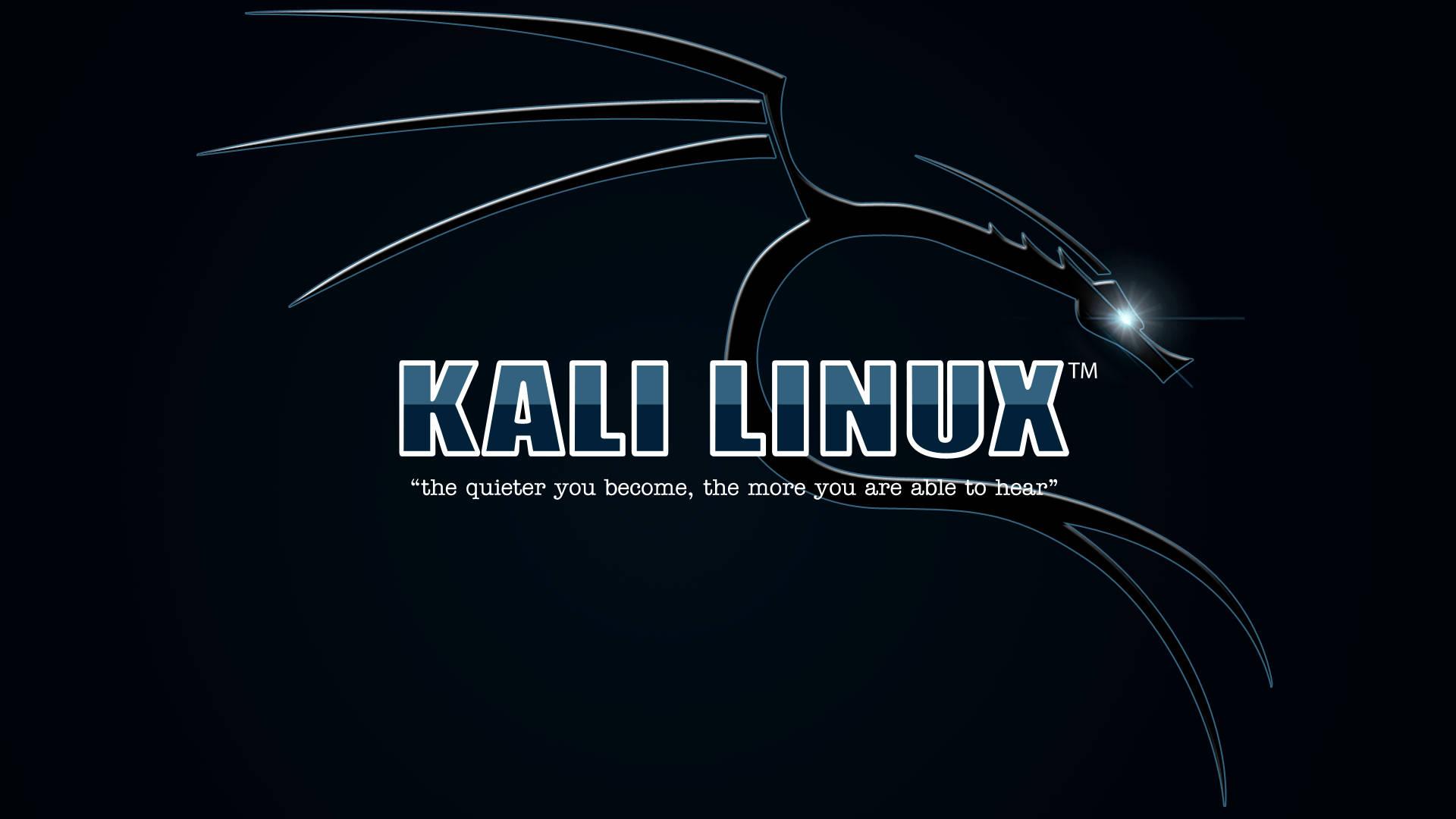 Kali Linux Dragon Logo — 1920x1080 wallpaper