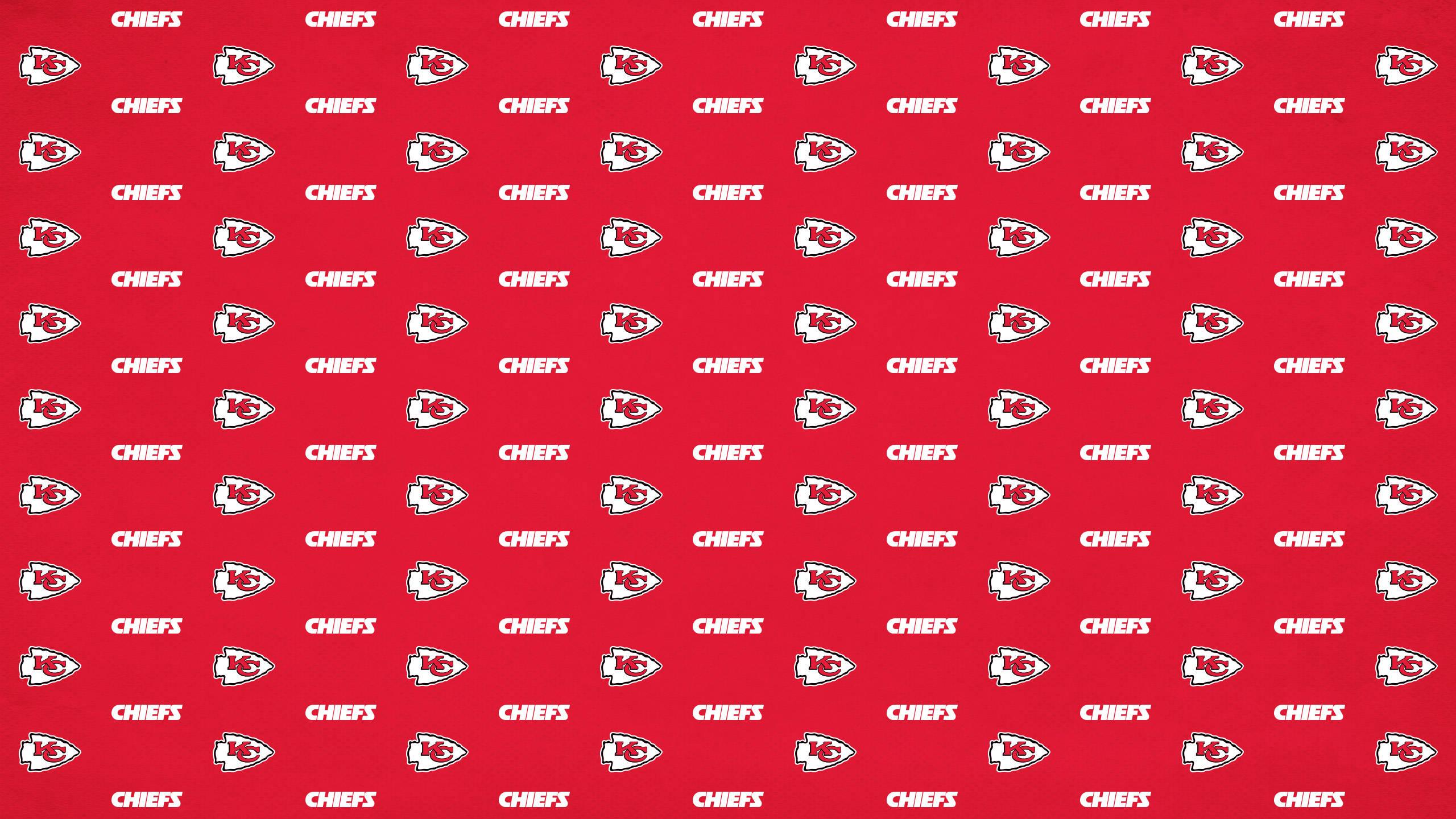 Kansas City Chiefs Pattern — 2560x1440 wallpaper