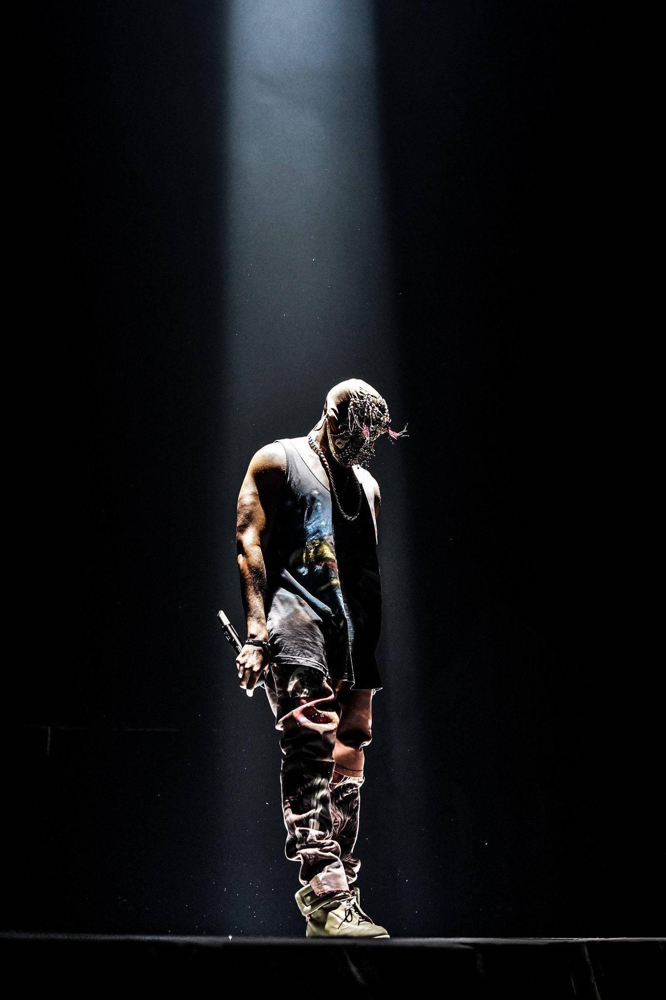 Kanye West Under The Light — 1365x2048 wallpaper