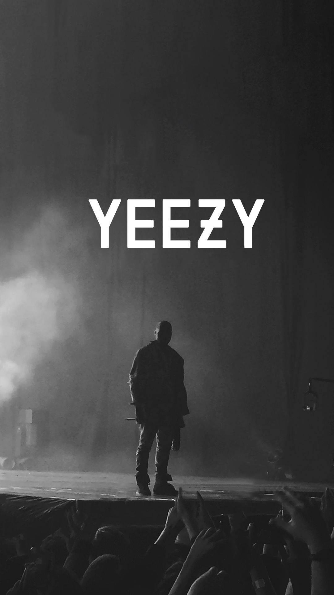 Kanye West Yeezy In White — 1080x1920 wallpaper