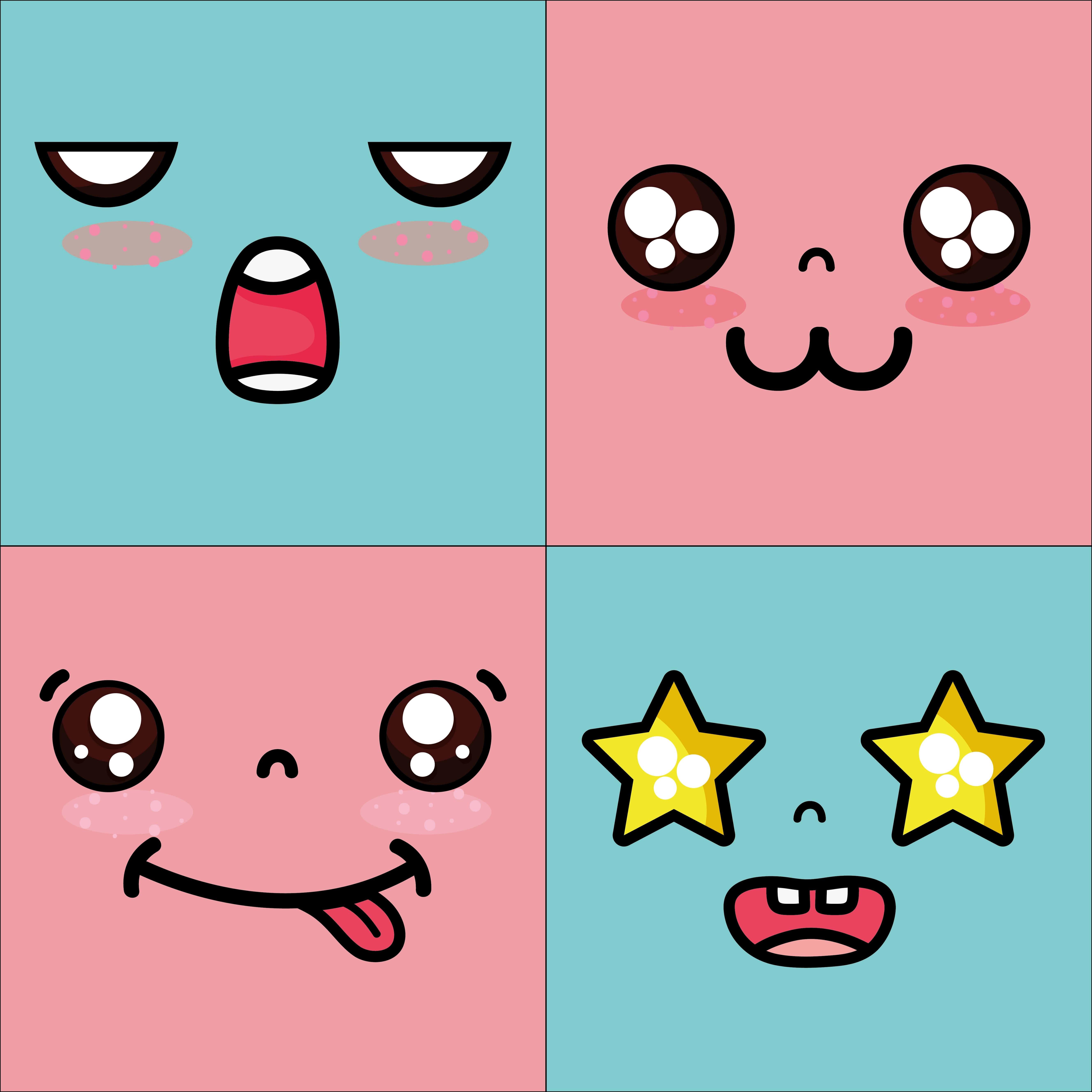Kawaii Collage pictures — 5315x5315 wallpaper