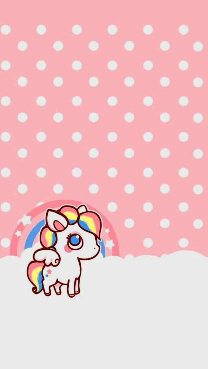 Kawaii Unicorn Photo Cover — 700x1242 wallpaper