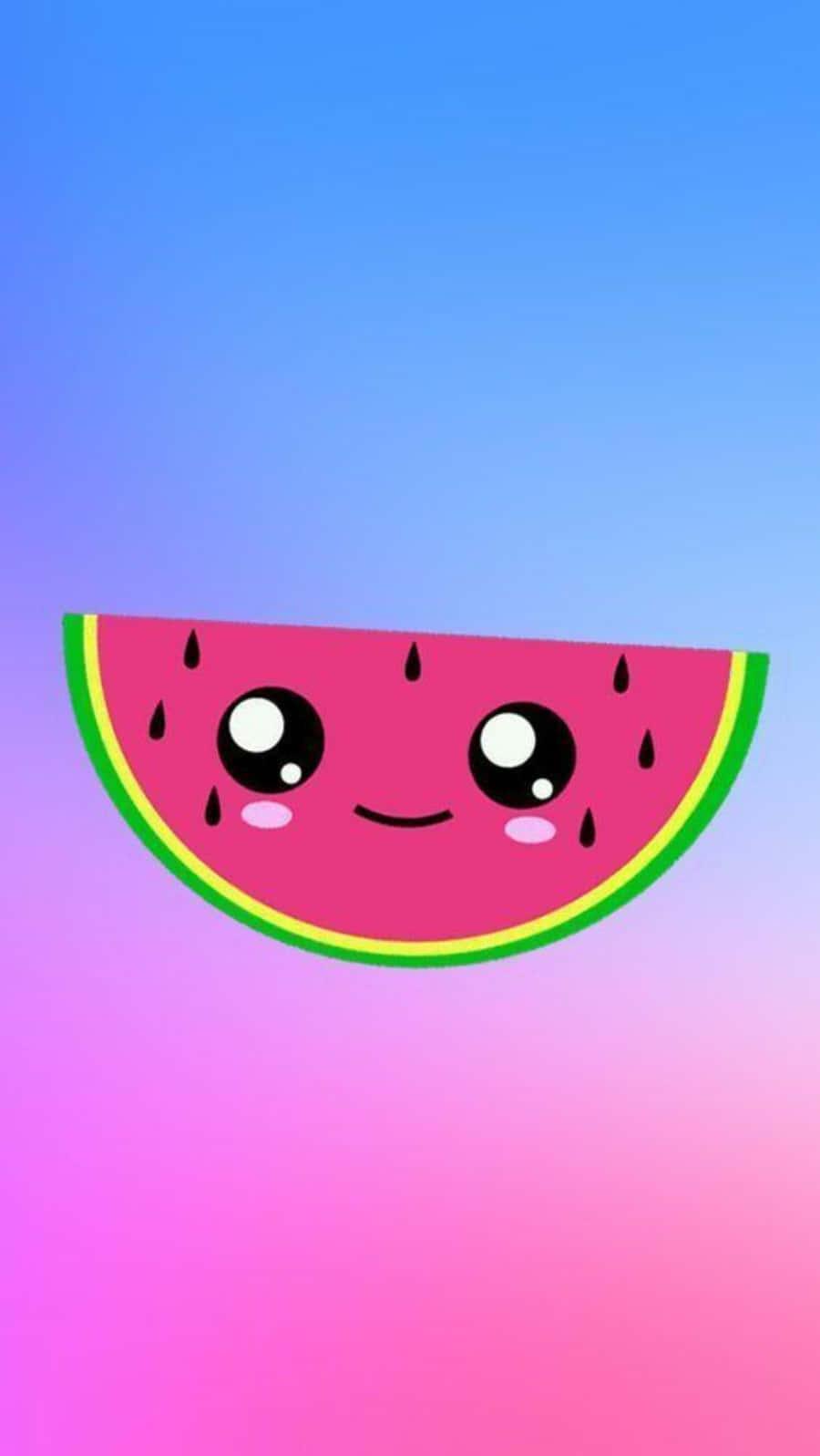 Kawaii Watermelon pictures — 900x1597 wallpaper
