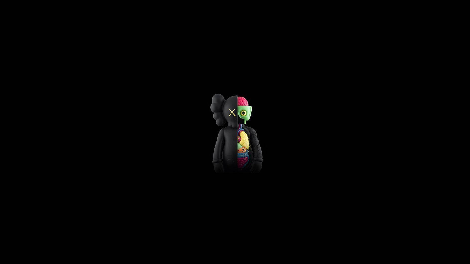 Kaws Black Flayed Open Edition — 1920x1080 wallpaper