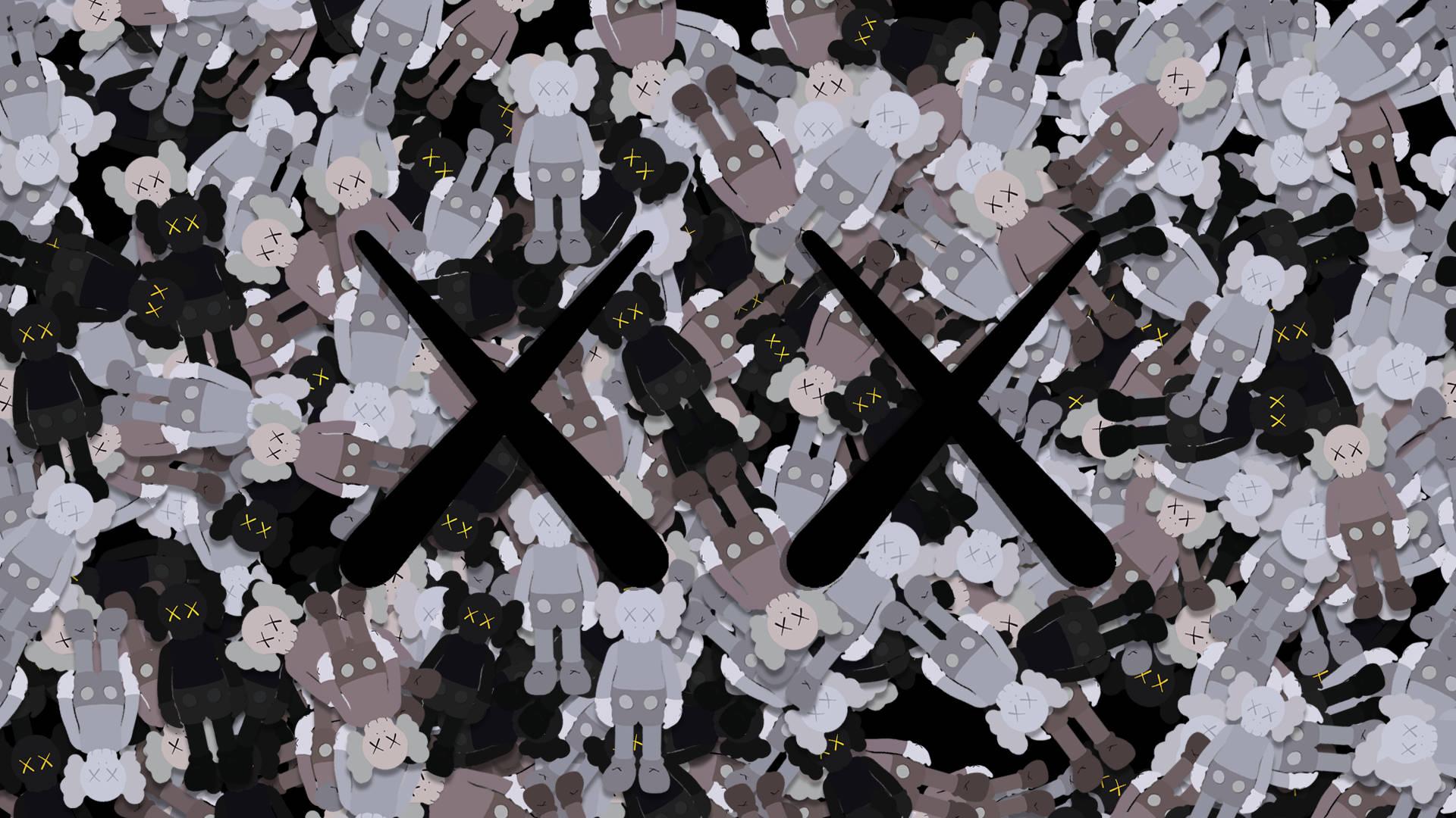 Kaws Companion Logo Art — 1920x1080 wallpaper