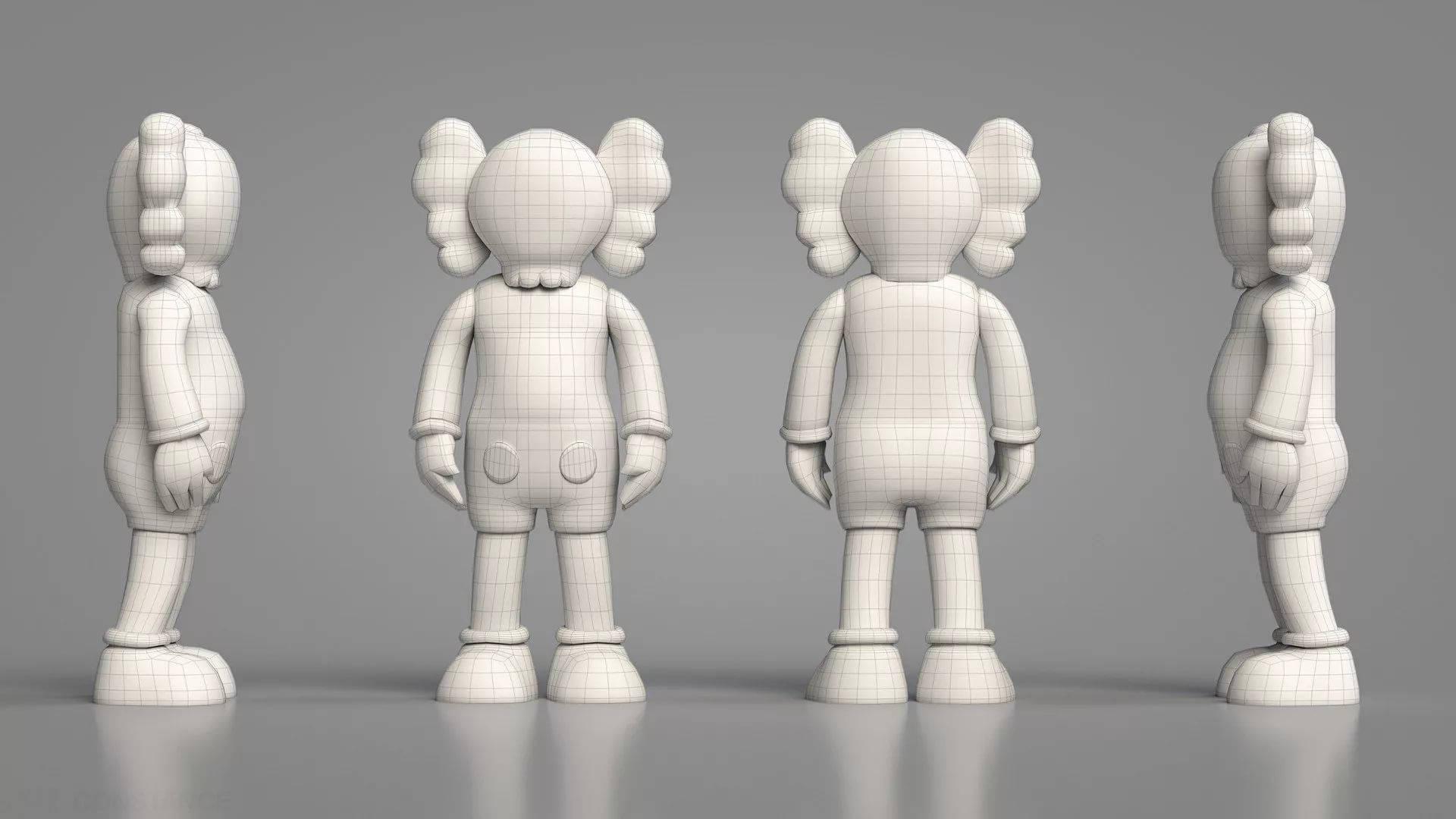 KAWS Companion Profiles — 1920x1080 wallpaper