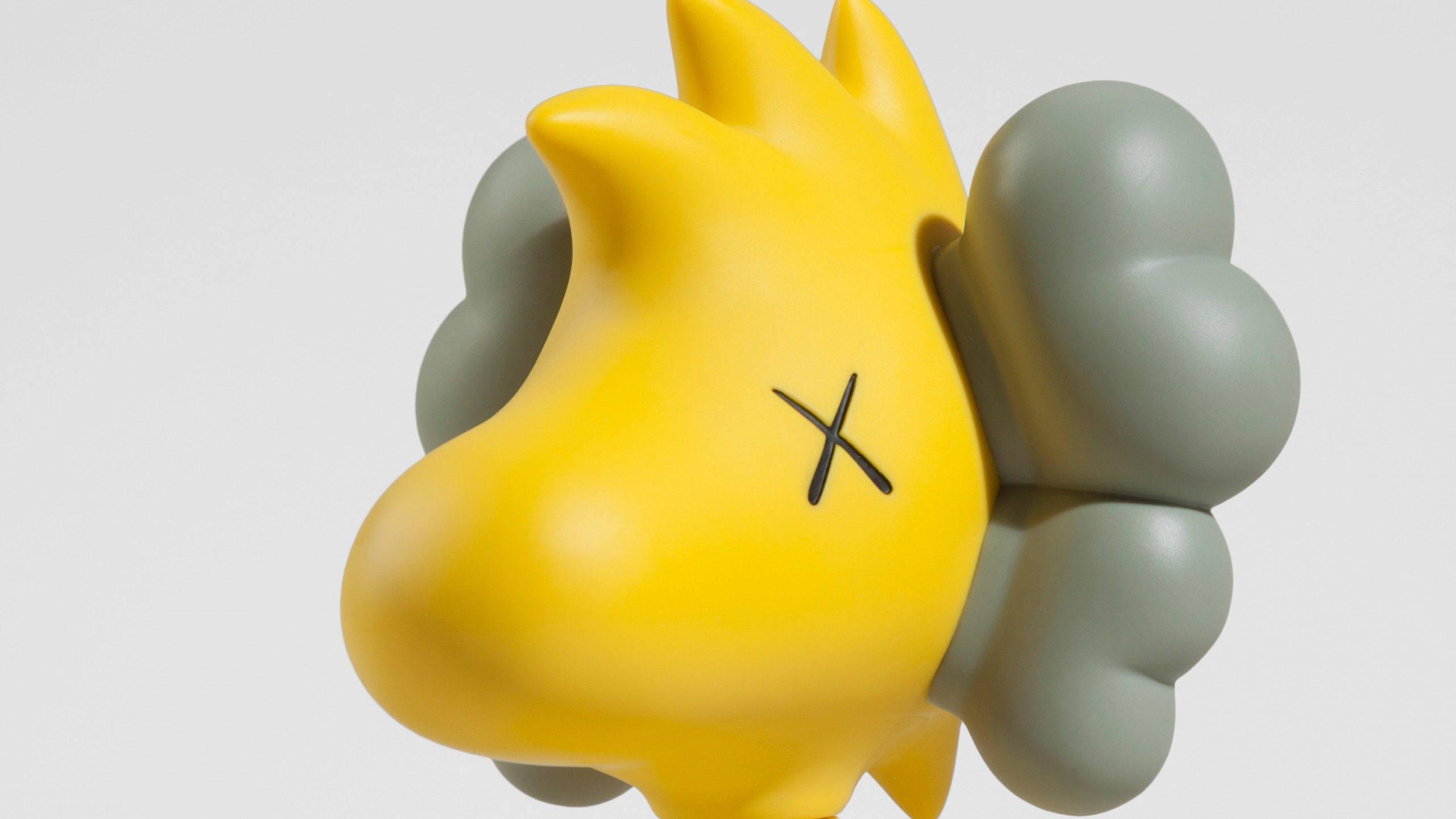 KAWS Peanuts Woodstock — 2560x1440 wallpaper