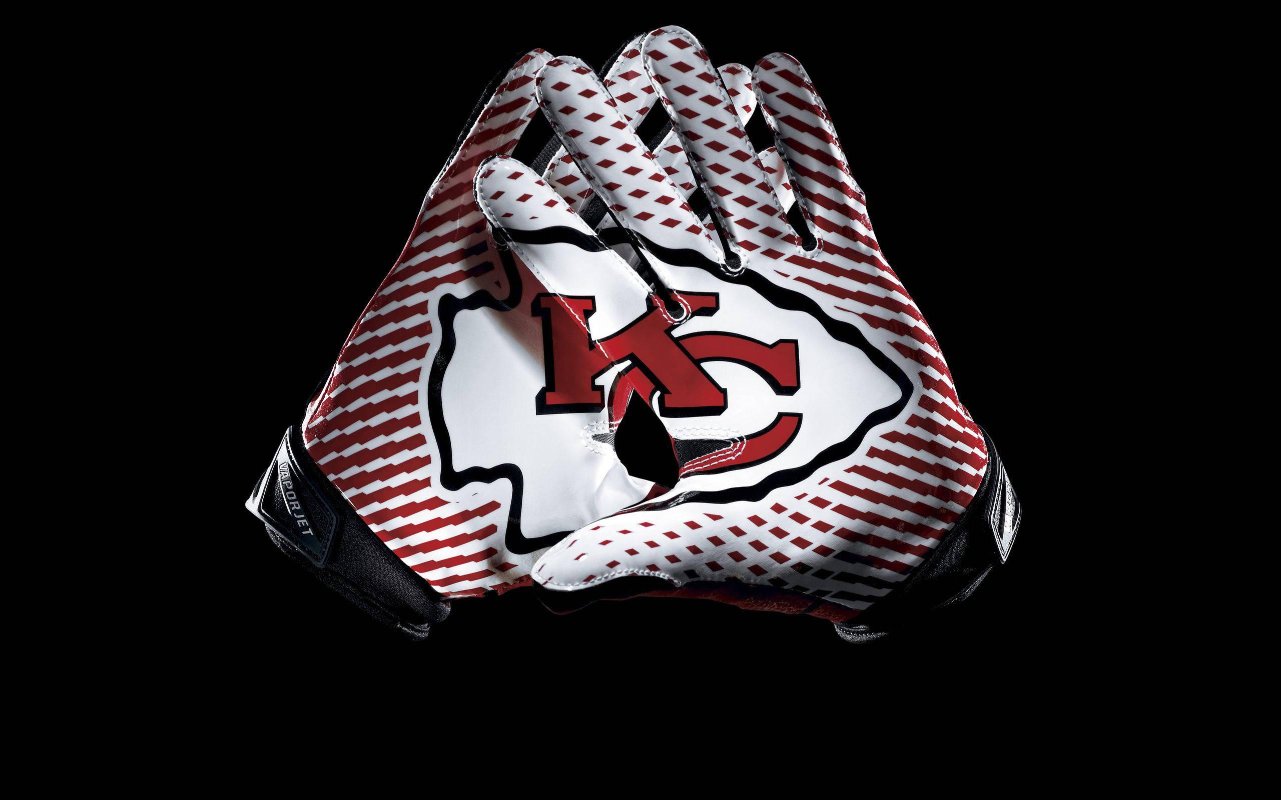 KC Chiefs Gloves Art — 2560x1600 wallpaper