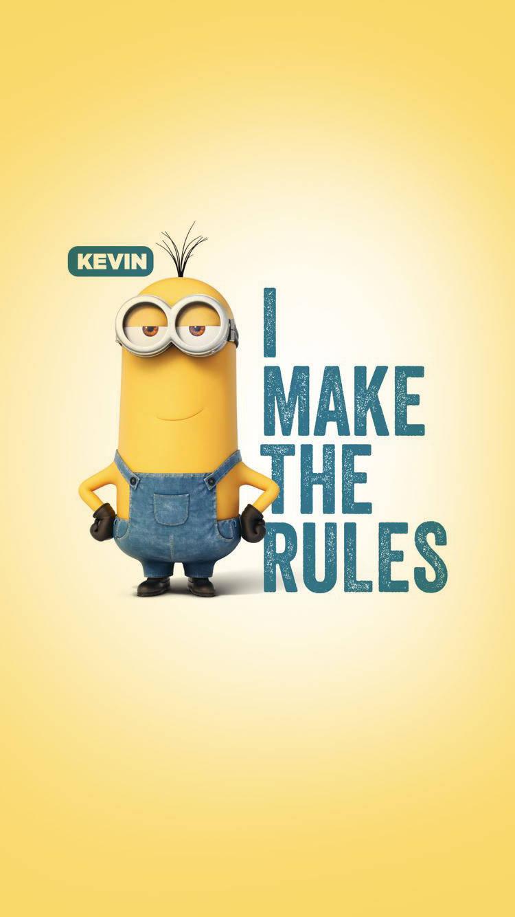 Kevin The Minion Quote — 750x1334 wallpaper
