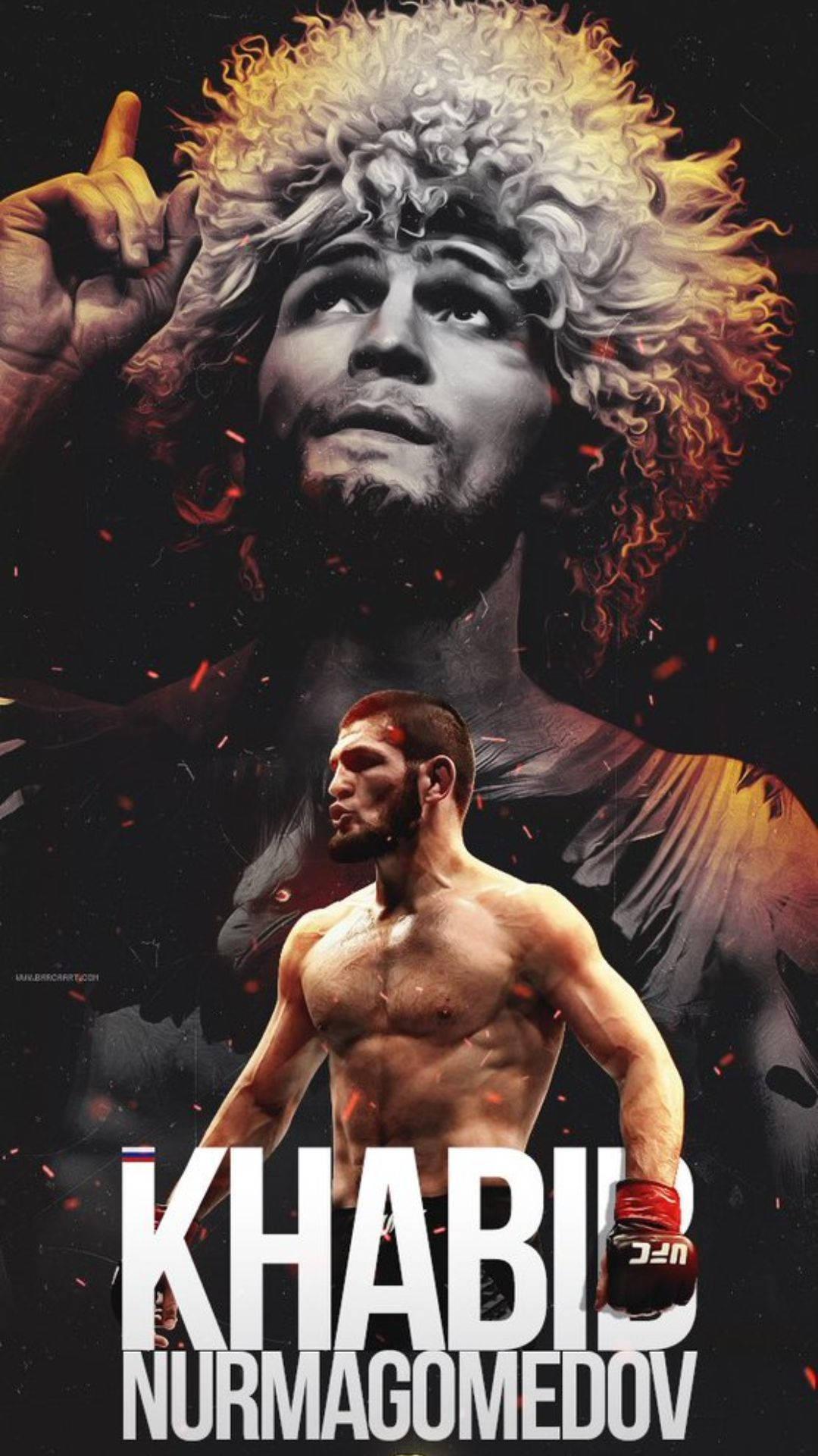 Khabib Nurmagomedov Cool Edit — 1080x1920 wallpaper