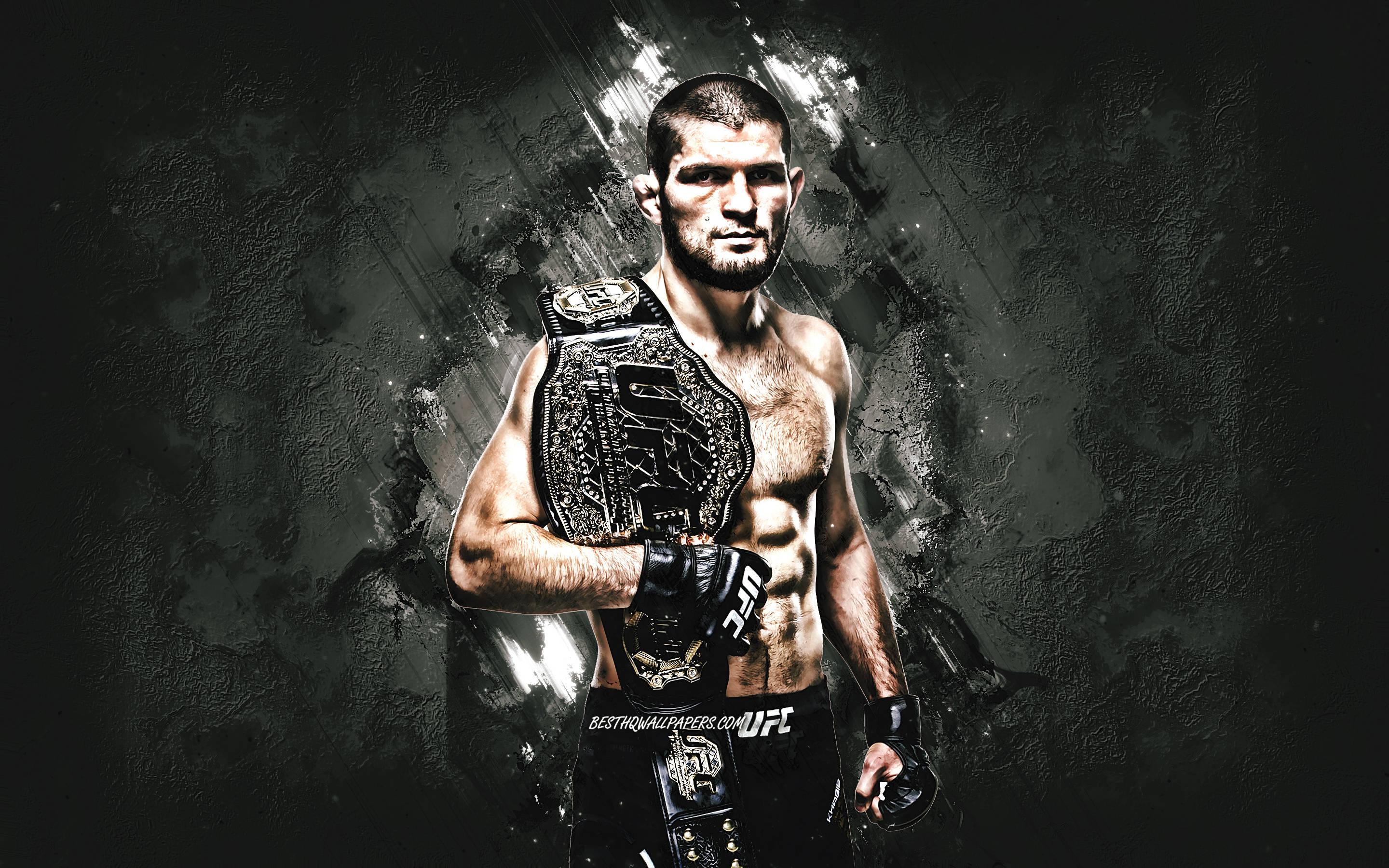 Khabib Nurmagomedov Dark Aesthetic — 2880x1800 wallpaper