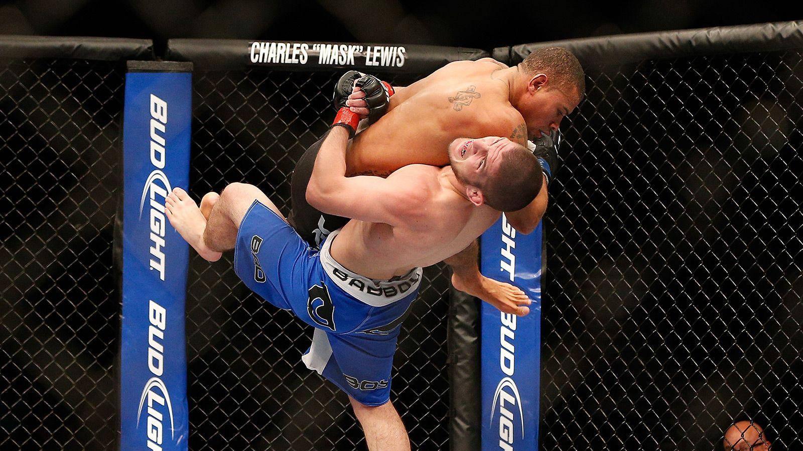 Khabib Nurmagomedov Grappling — 1600x900 wallpaper
