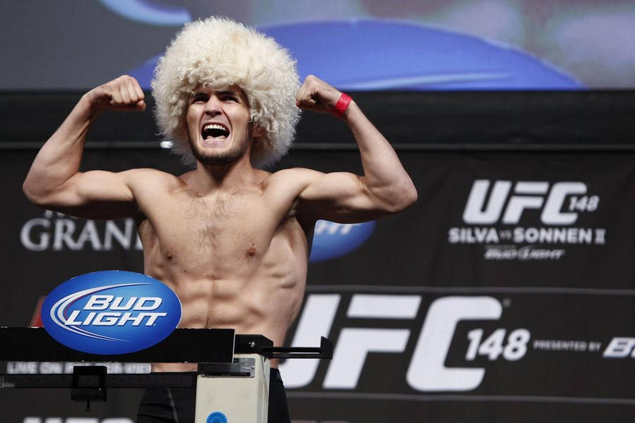 Khabib Nurmagomedov Weigh In — 2400x1600 wallpaper