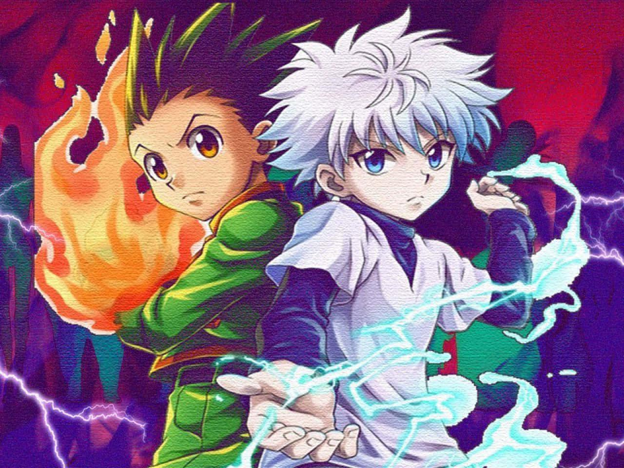 Killua from the anime series Hunter x Hunter — 1280x960 wallpaper