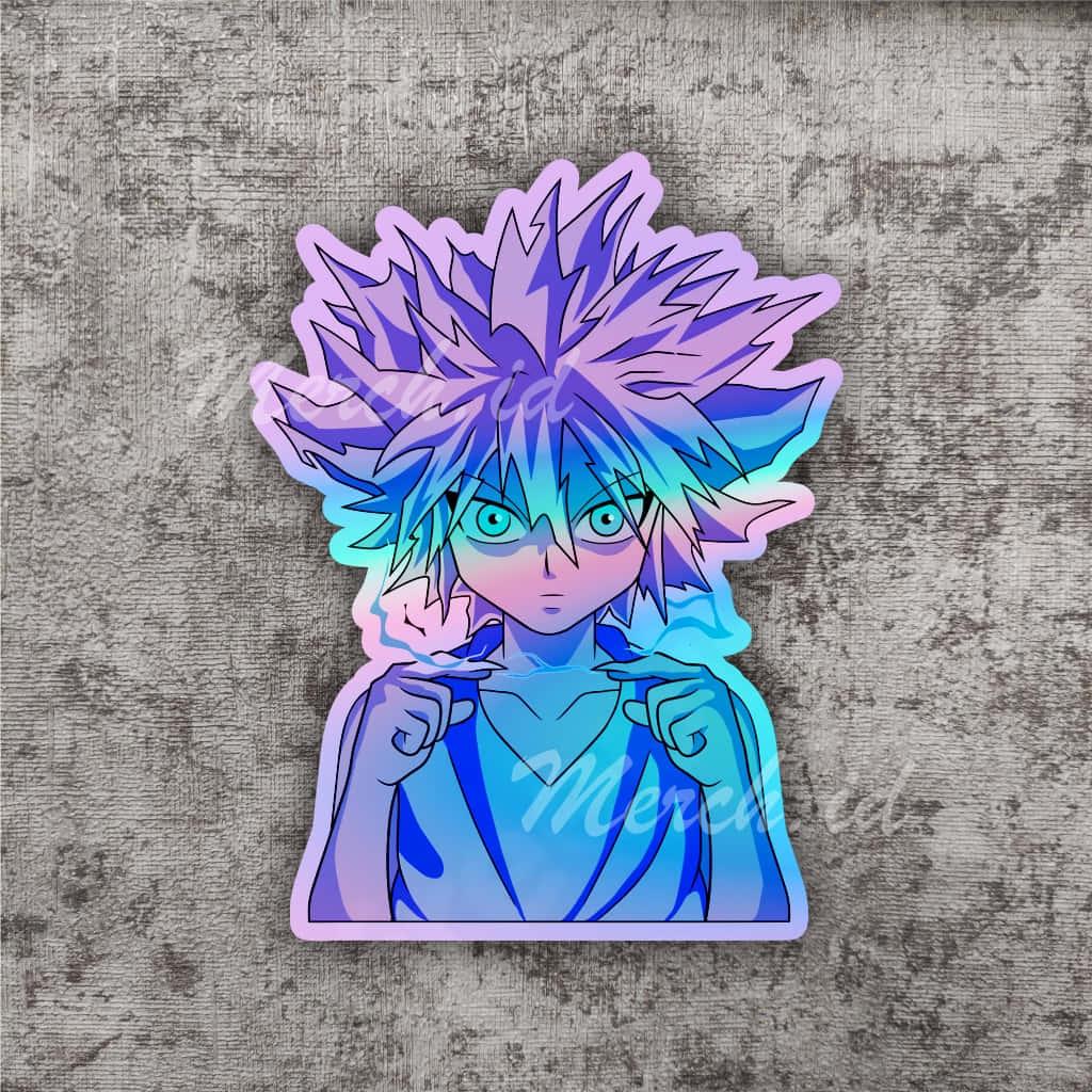 Killua, the master of lightning — 1024x1024 wallpaper