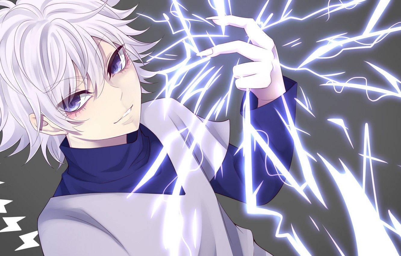 Killua Unleashes His Power — 1332x850 wallpaper