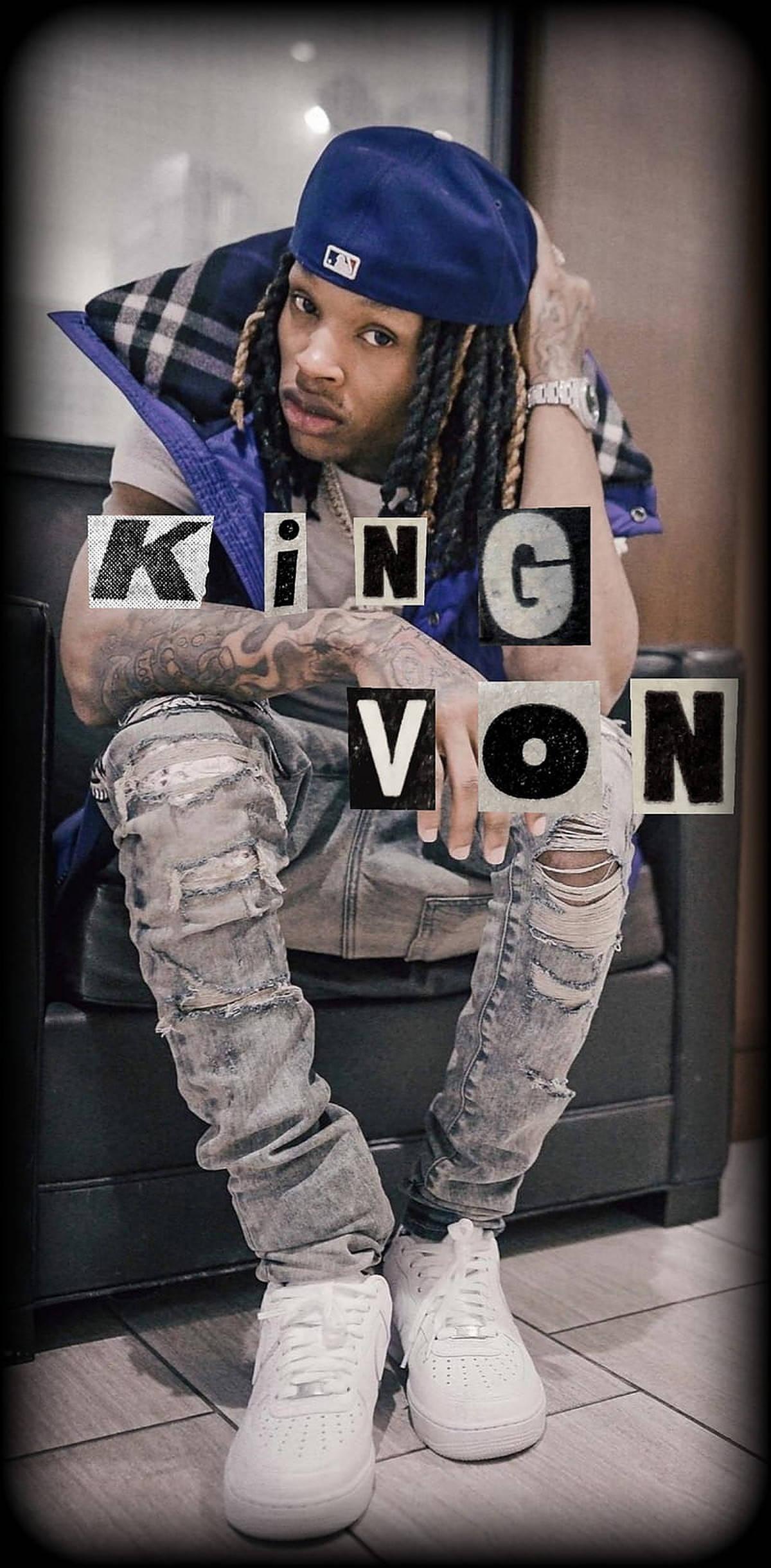 King Von American Rapper — 1200x2442 wallpaper