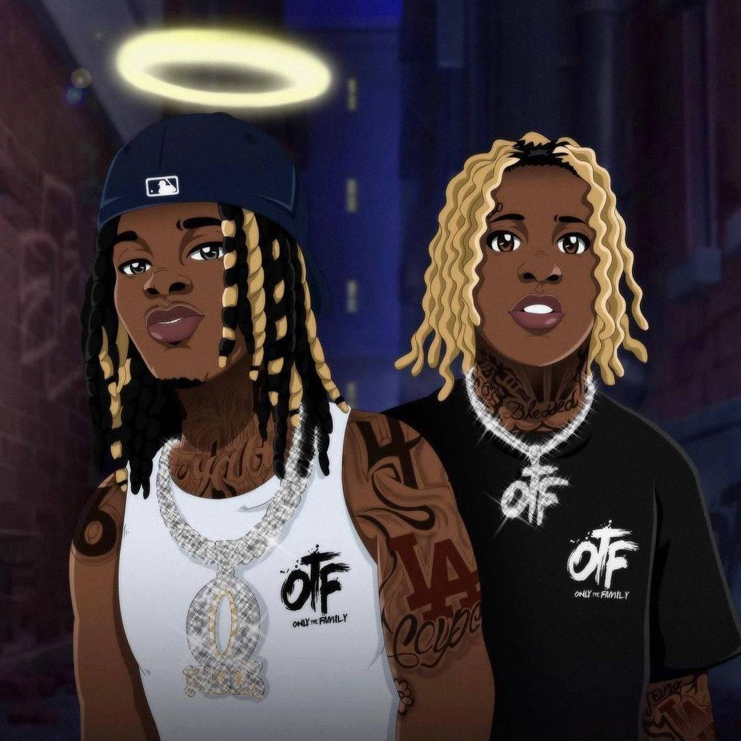 King Von And Lil Durk Digital Illustration — 1080x1080 wallpaper