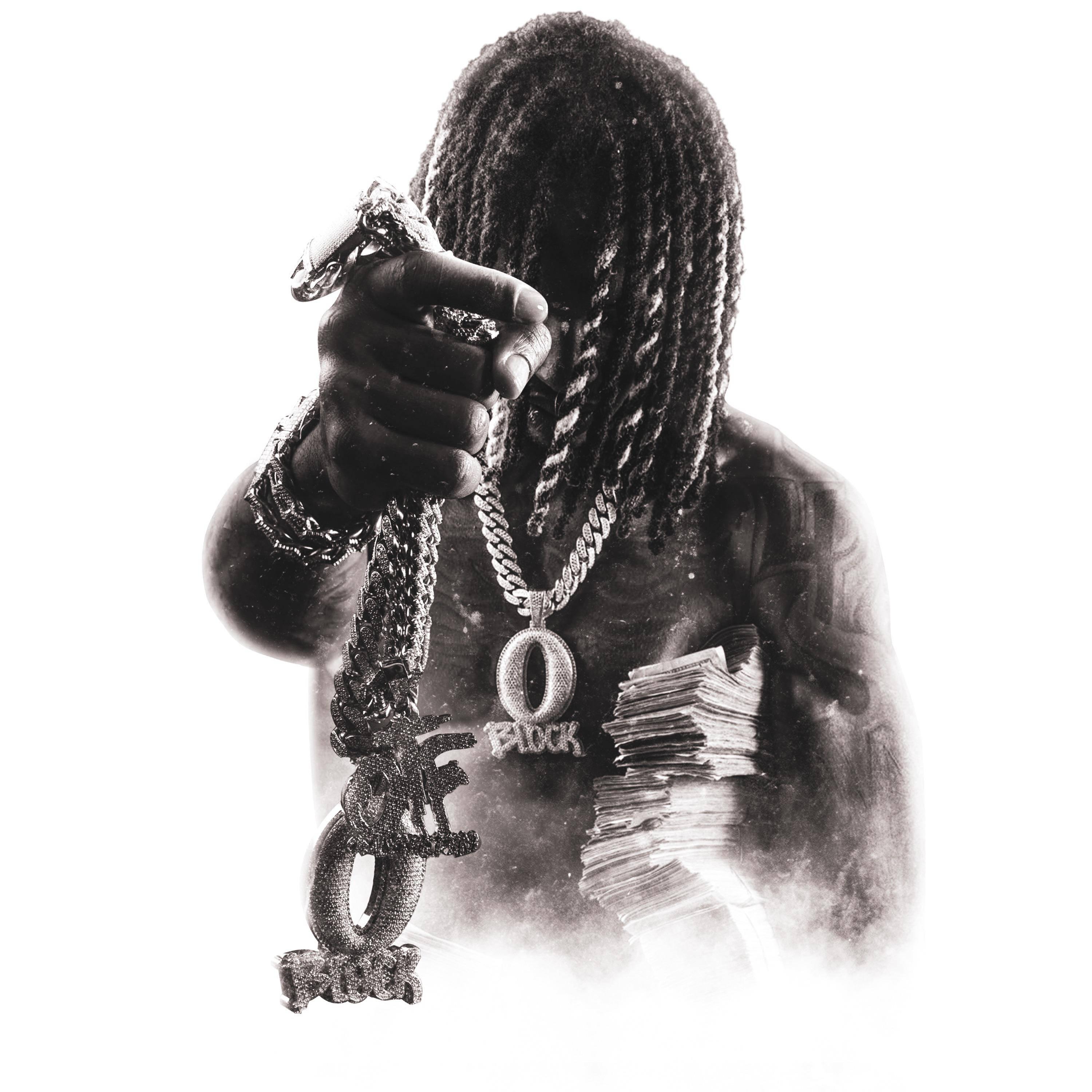 King Von Black And White Poster — 3000x3000 wallpaper